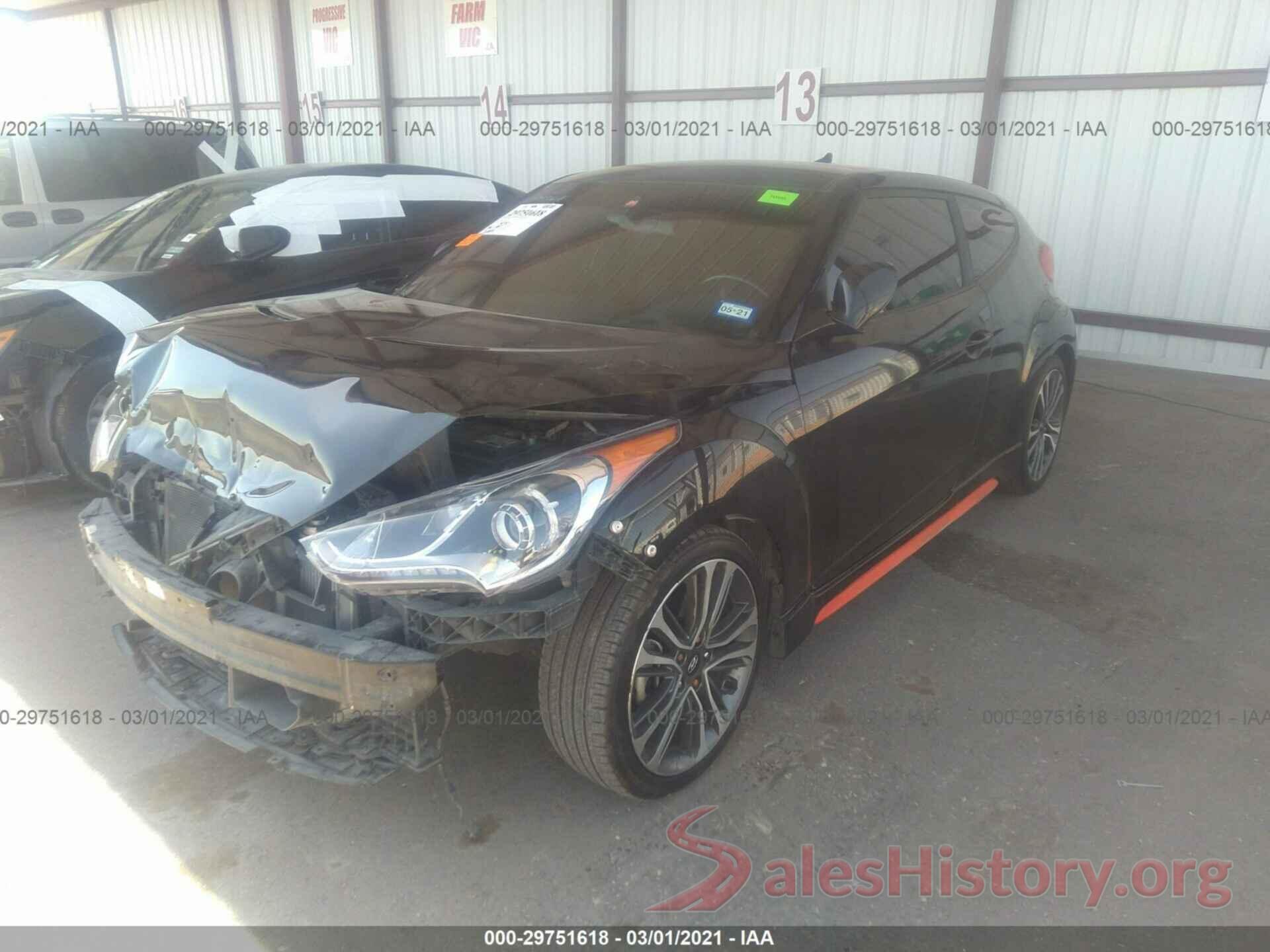 KMHTC6AEXGU272278 2016 HYUNDAI VELOSTER