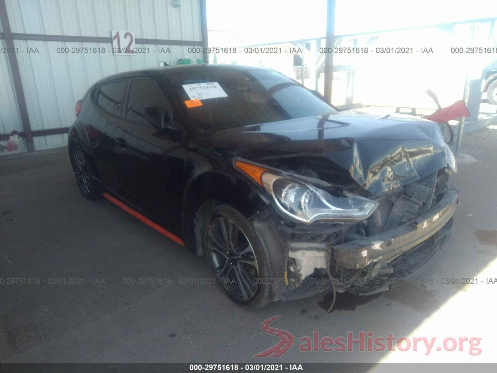 KMHTC6AEXGU272278 2016 HYUNDAI VELOSTER