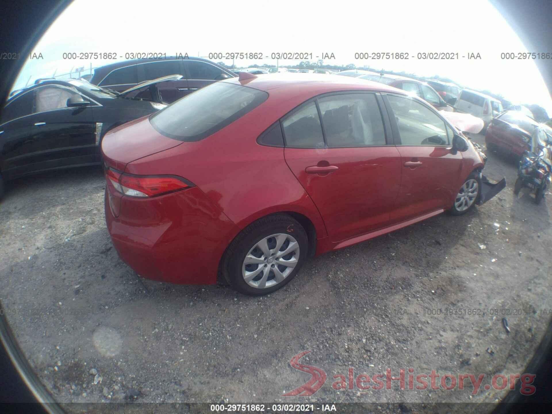 JTDEPMAE5MJ125255 2021 TOYOTA COROLLA