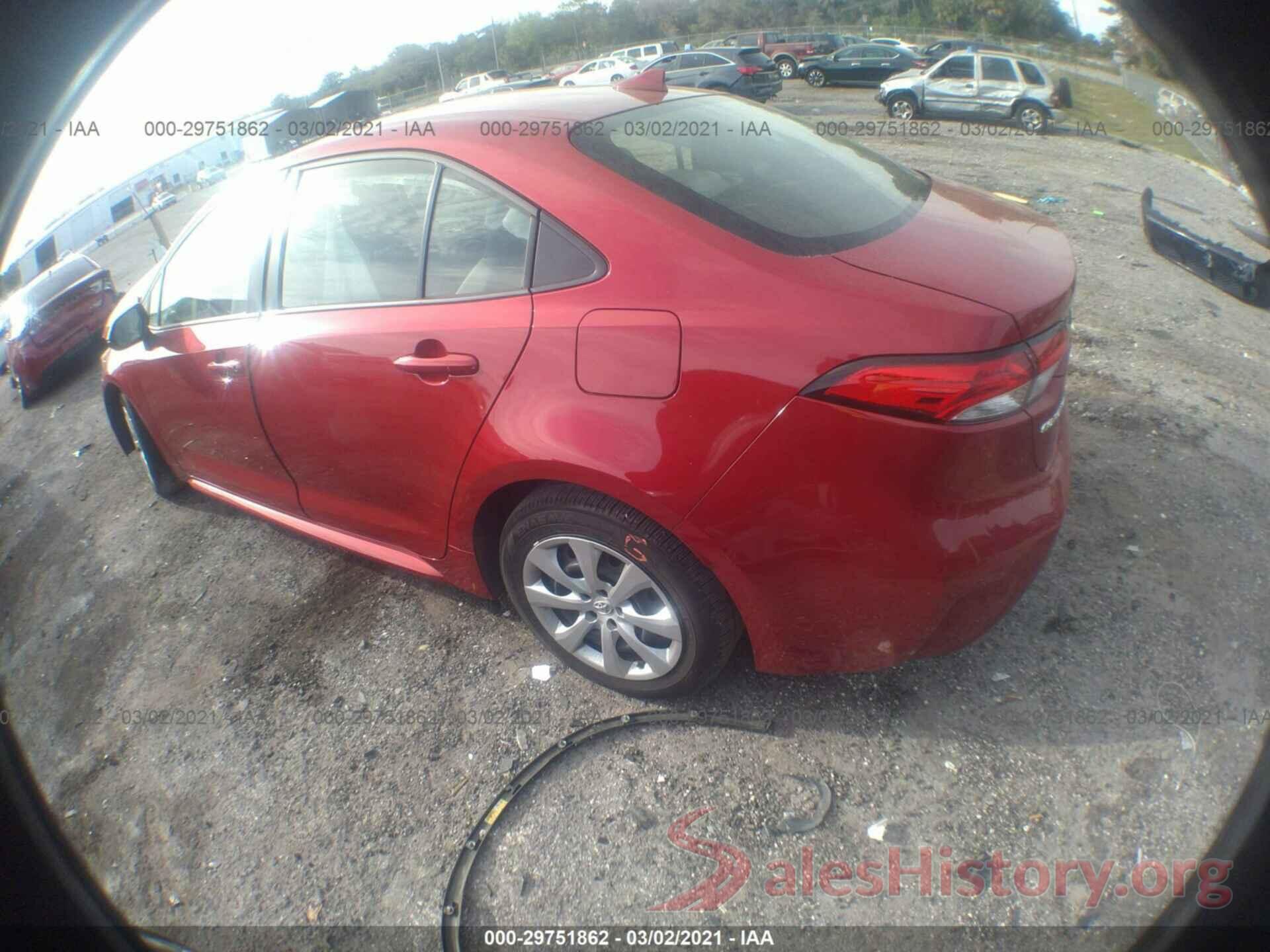 JTDEPMAE5MJ125255 2021 TOYOTA COROLLA