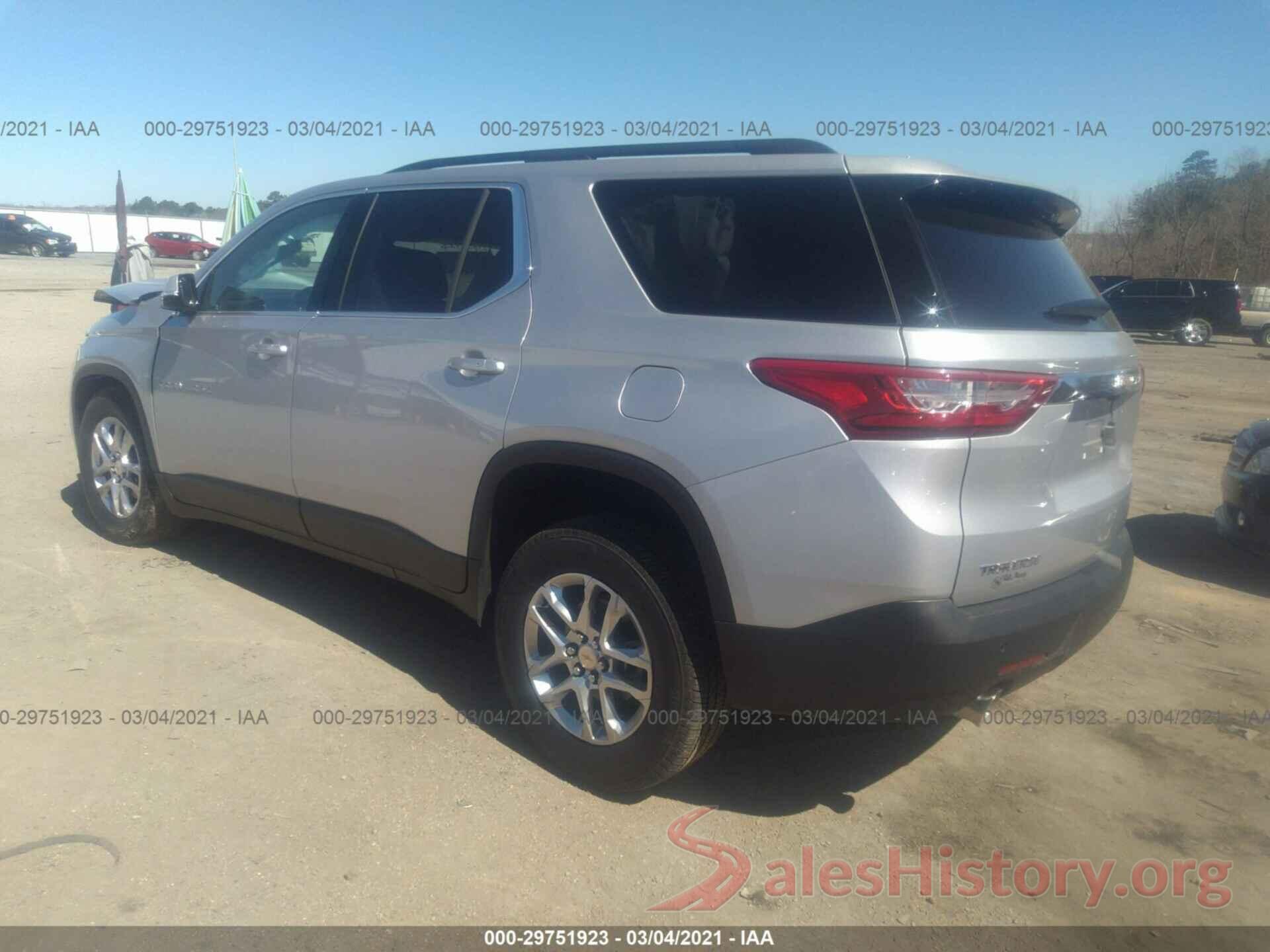 1GNERGKW8LJ296848 2020 CHEVROLET TRAVERSE