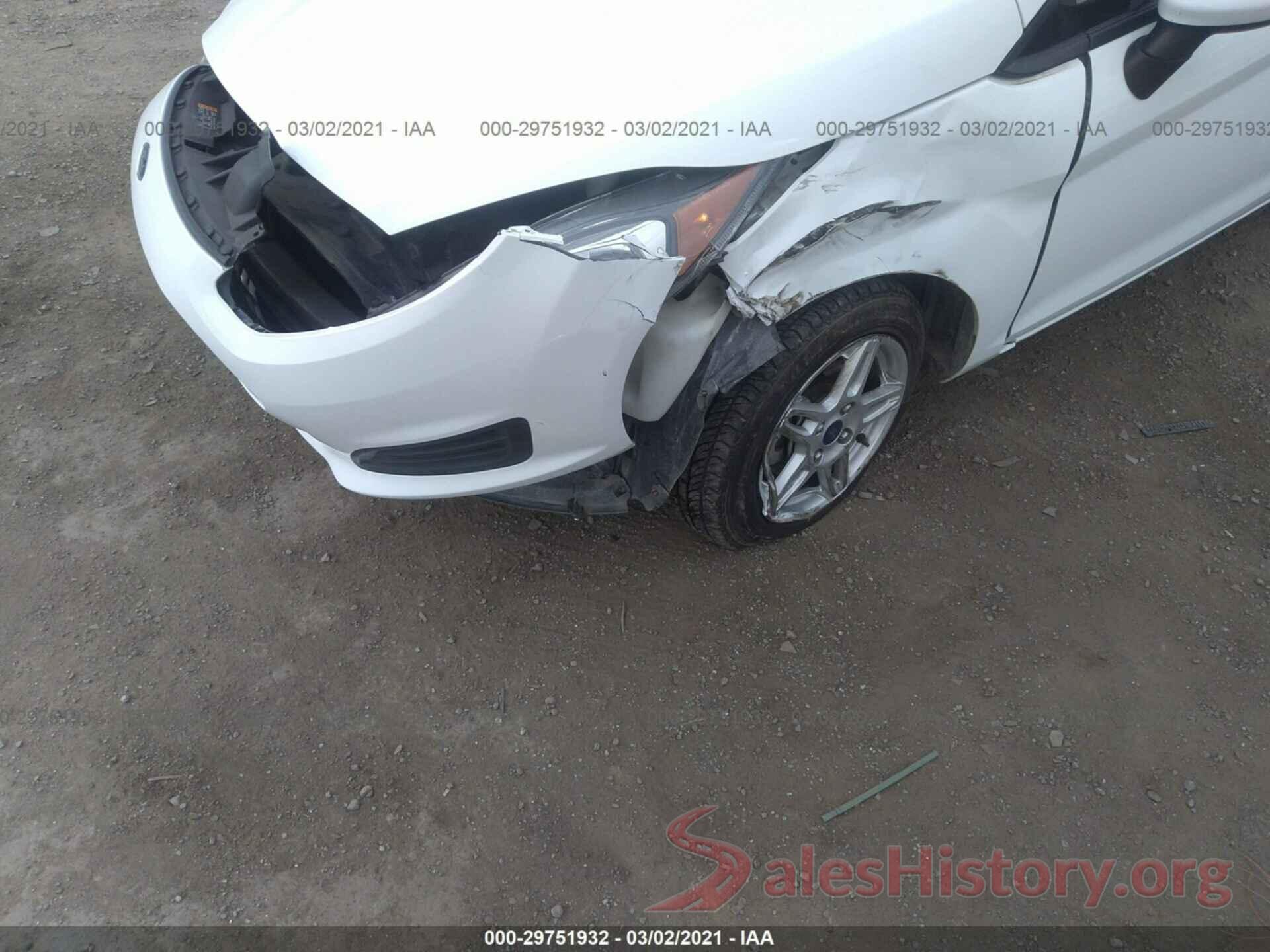 3FADP4BJXHM123040 2017 FORD FIESTA