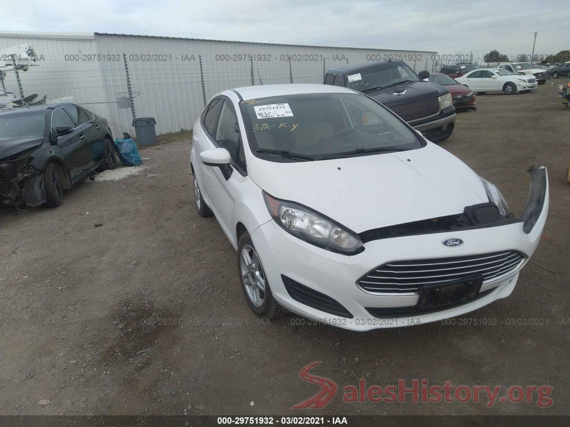 3FADP4BJXHM123040 2017 FORD FIESTA