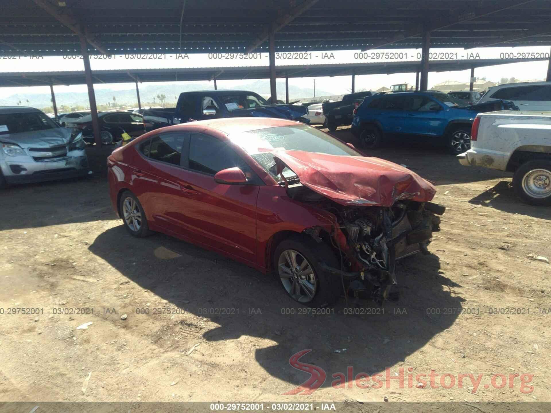 KMHD84LF6HU370371 2017 HYUNDAI ELANTRA