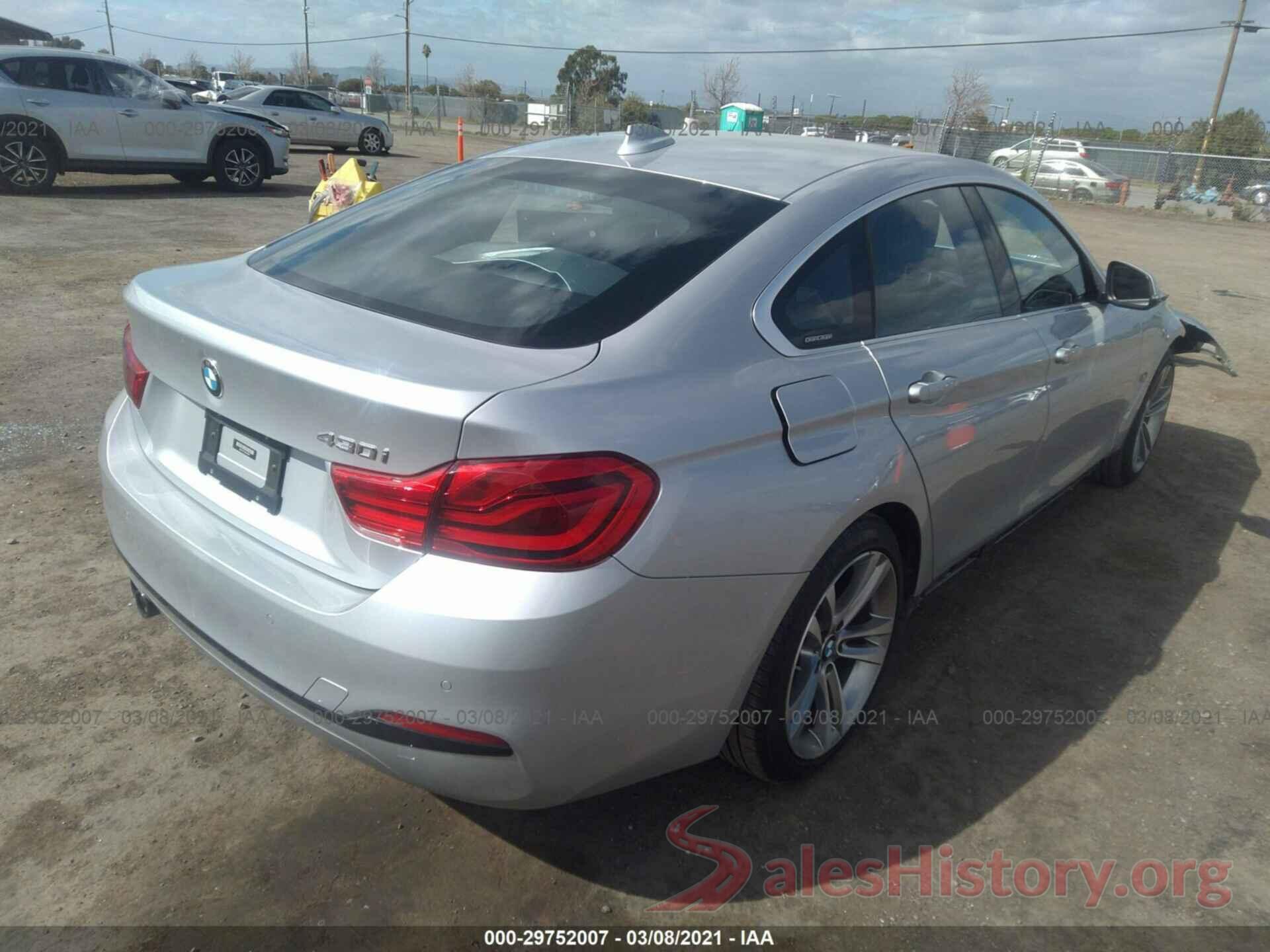 WBA4J1C51KBM18664 2019 BMW 4 SERIES