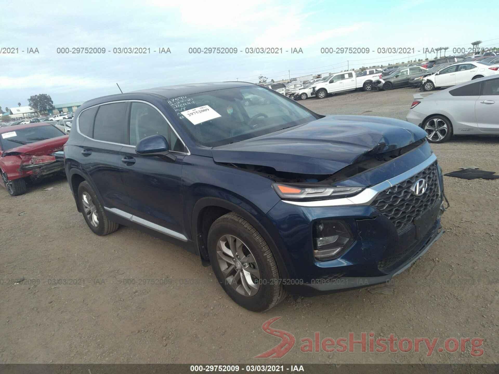 5NMS23AD7LH243850 2020 HYUNDAI SANTA FE