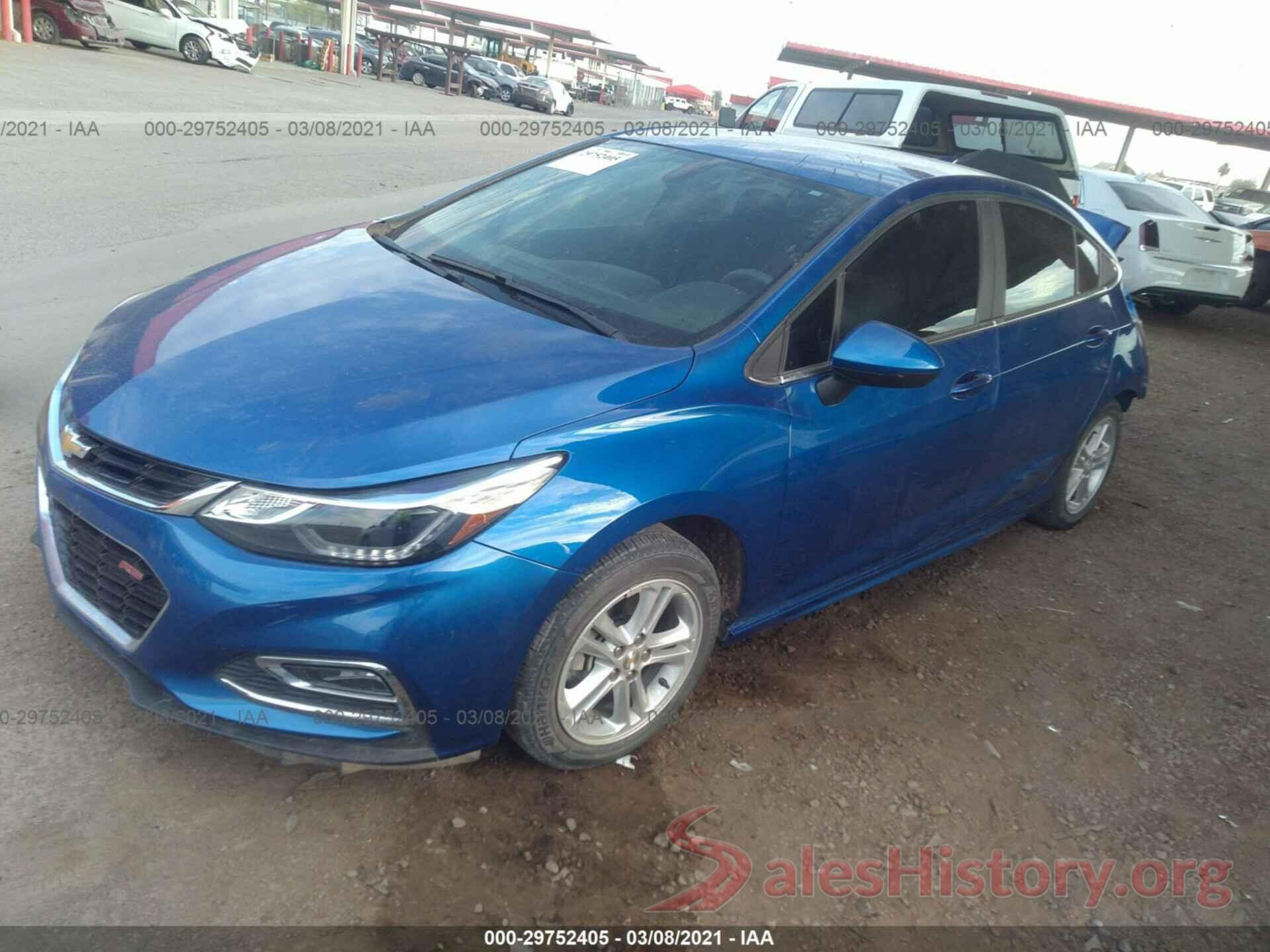 1G1BE5SM9J7232329 2018 CHEVROLET CRUZE