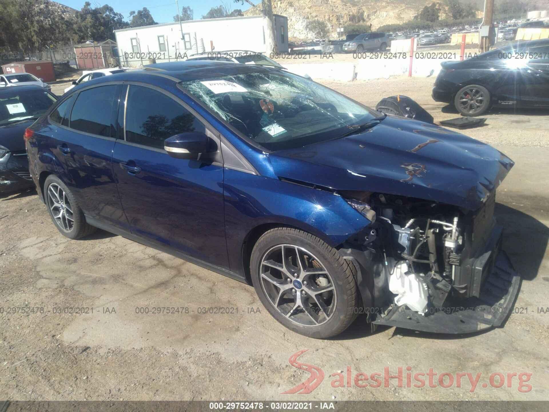 1FADP3H28HL245519 2017 FORD FOCUS