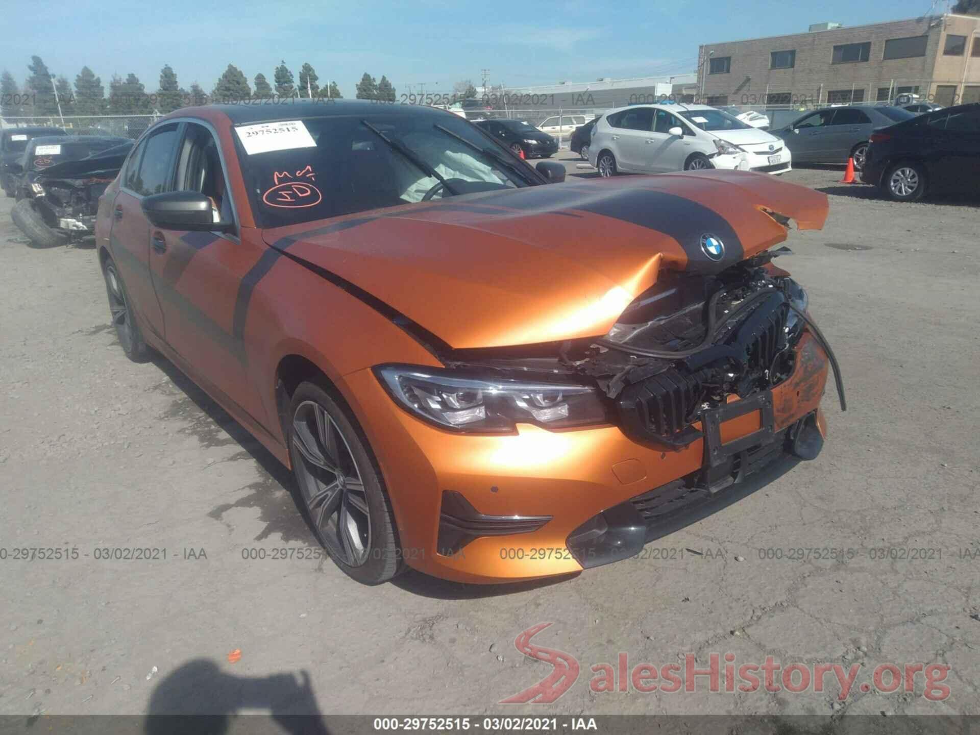 3MW5R1J06L8B17072 2020 BMW 3 SERIES