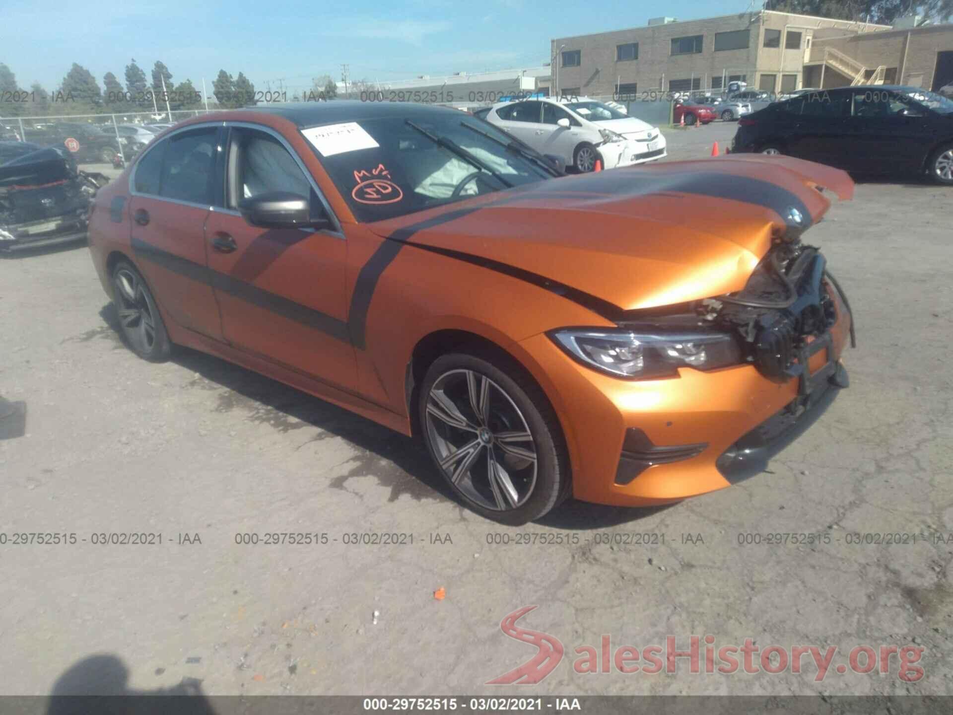 3MW5R1J06L8B17072 2020 BMW 3 SERIES