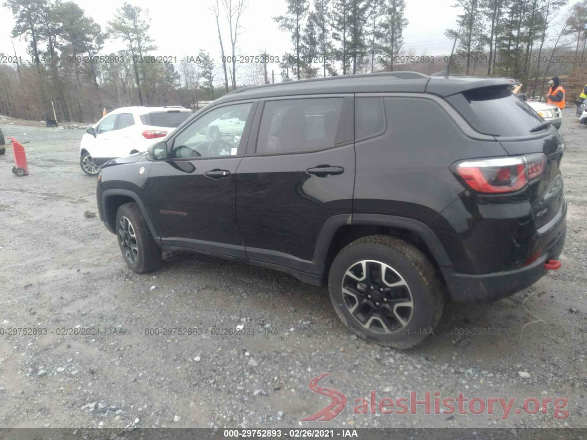 3C4NJDDB3LT233285 2020 JEEP COMPASS