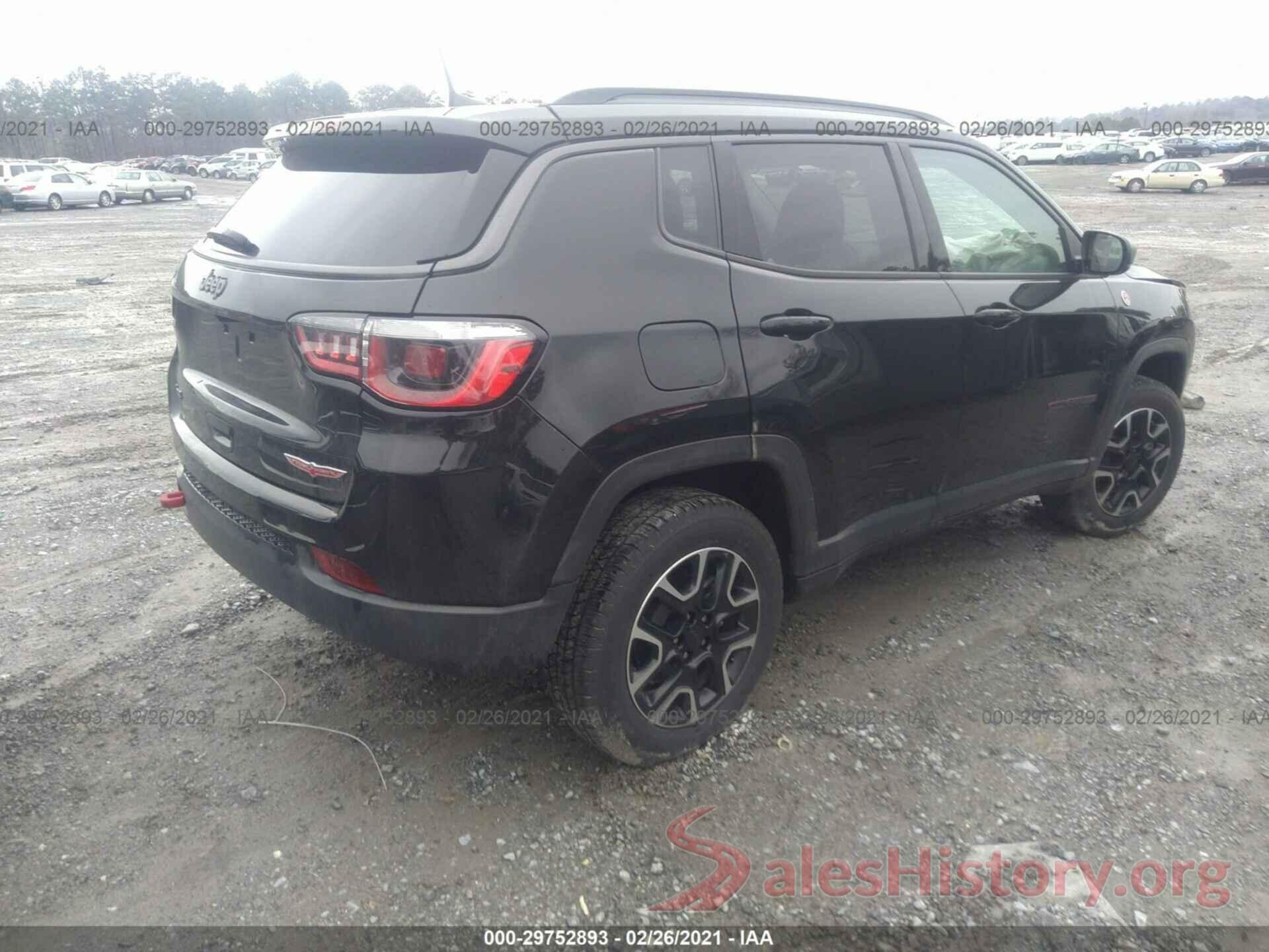 3C4NJDDB3LT233285 2020 JEEP COMPASS