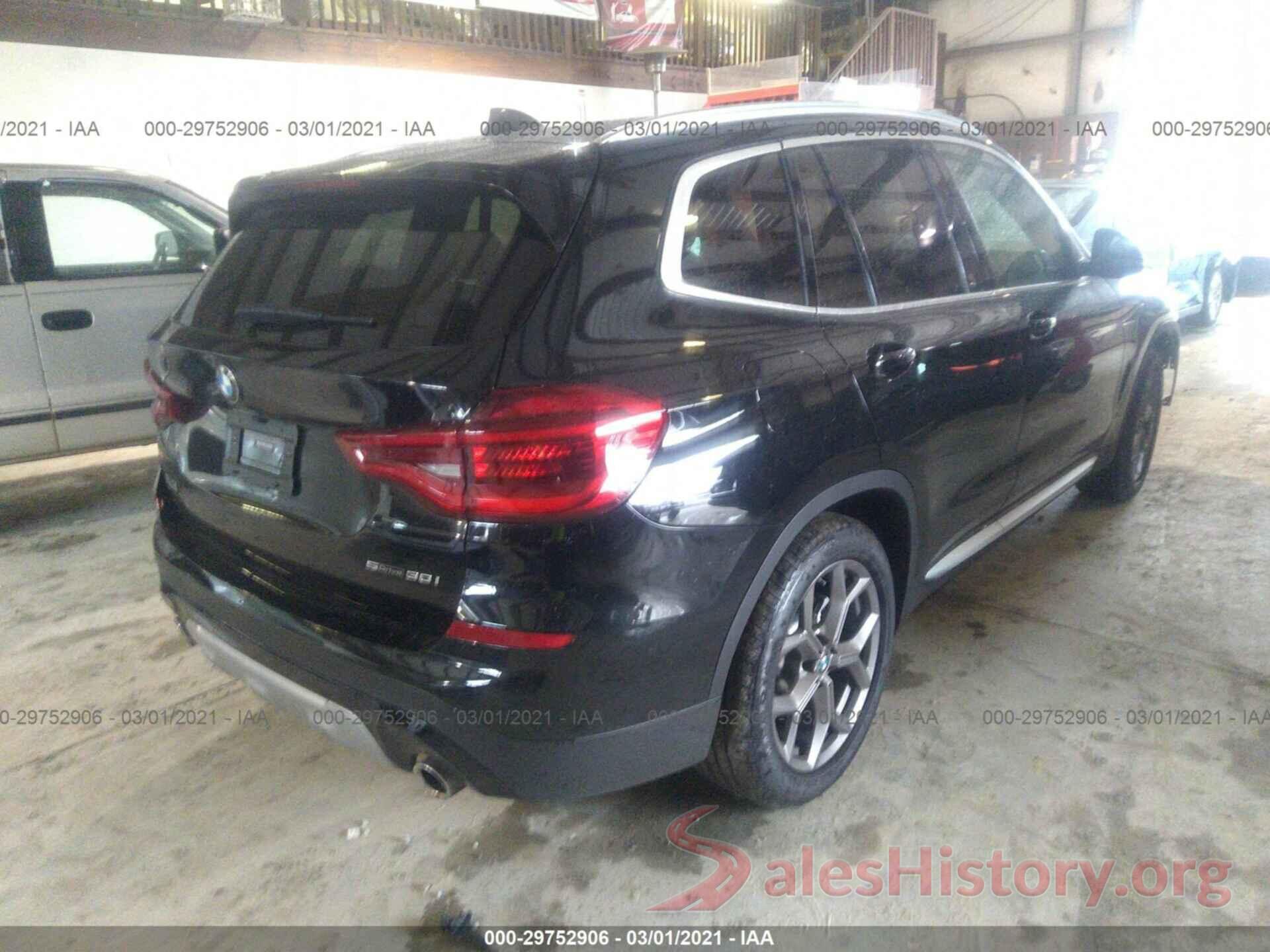 5UXTY3C09M9F64915 2021 BMW X3