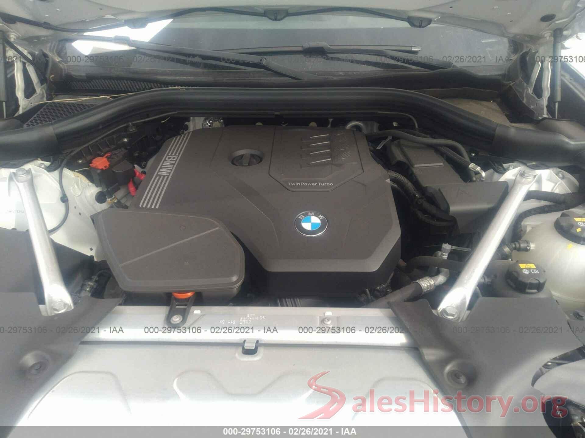 5UXTY5C01M9F12545 2021 BMW X3