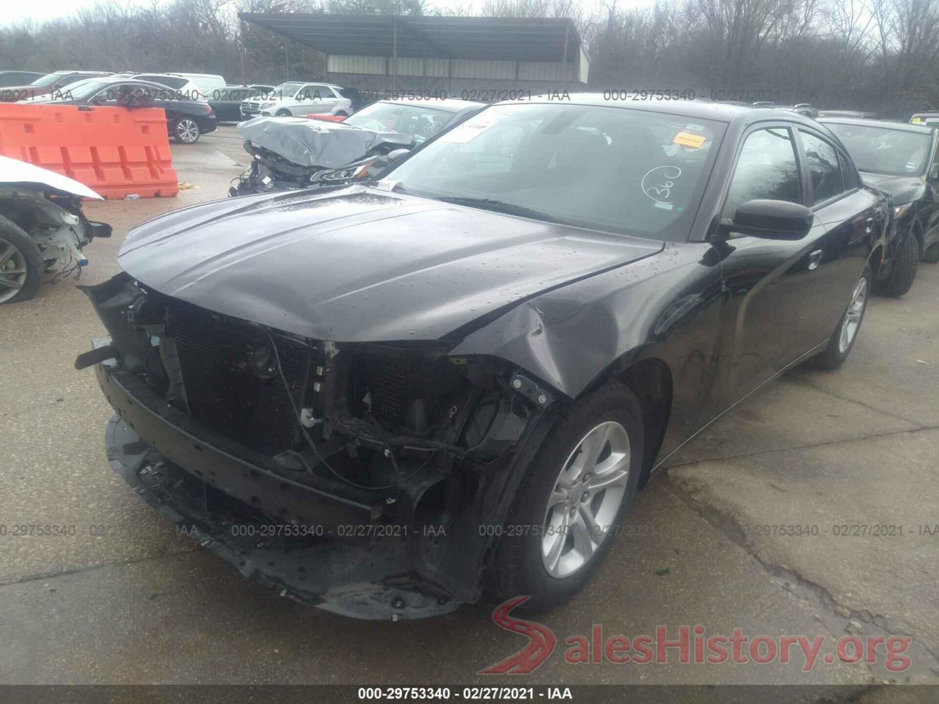 2C3CDXBGXKH695708 2019 DODGE CHARGER