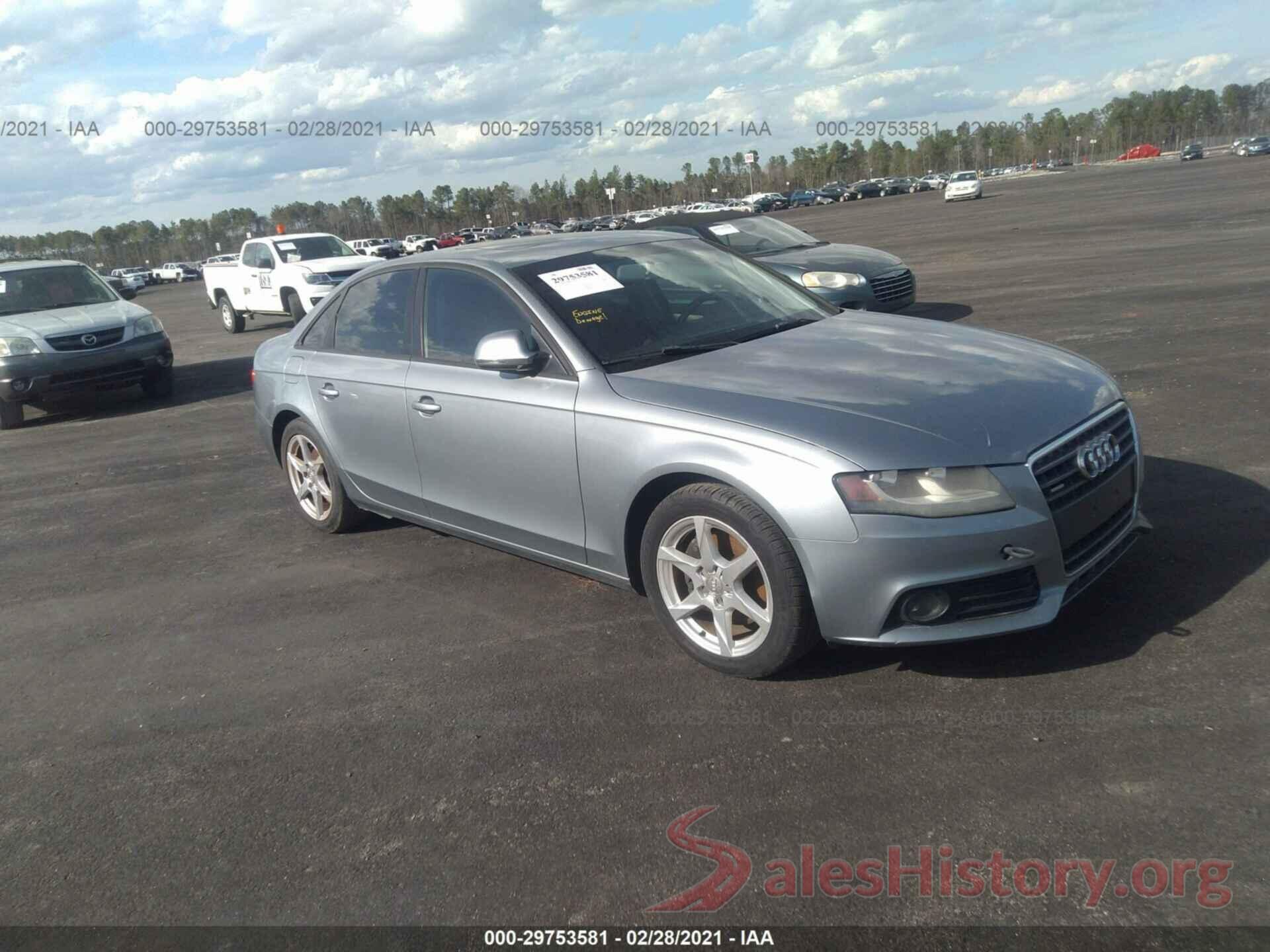 3KPFL4A79HE138837 2009 AUDI A4