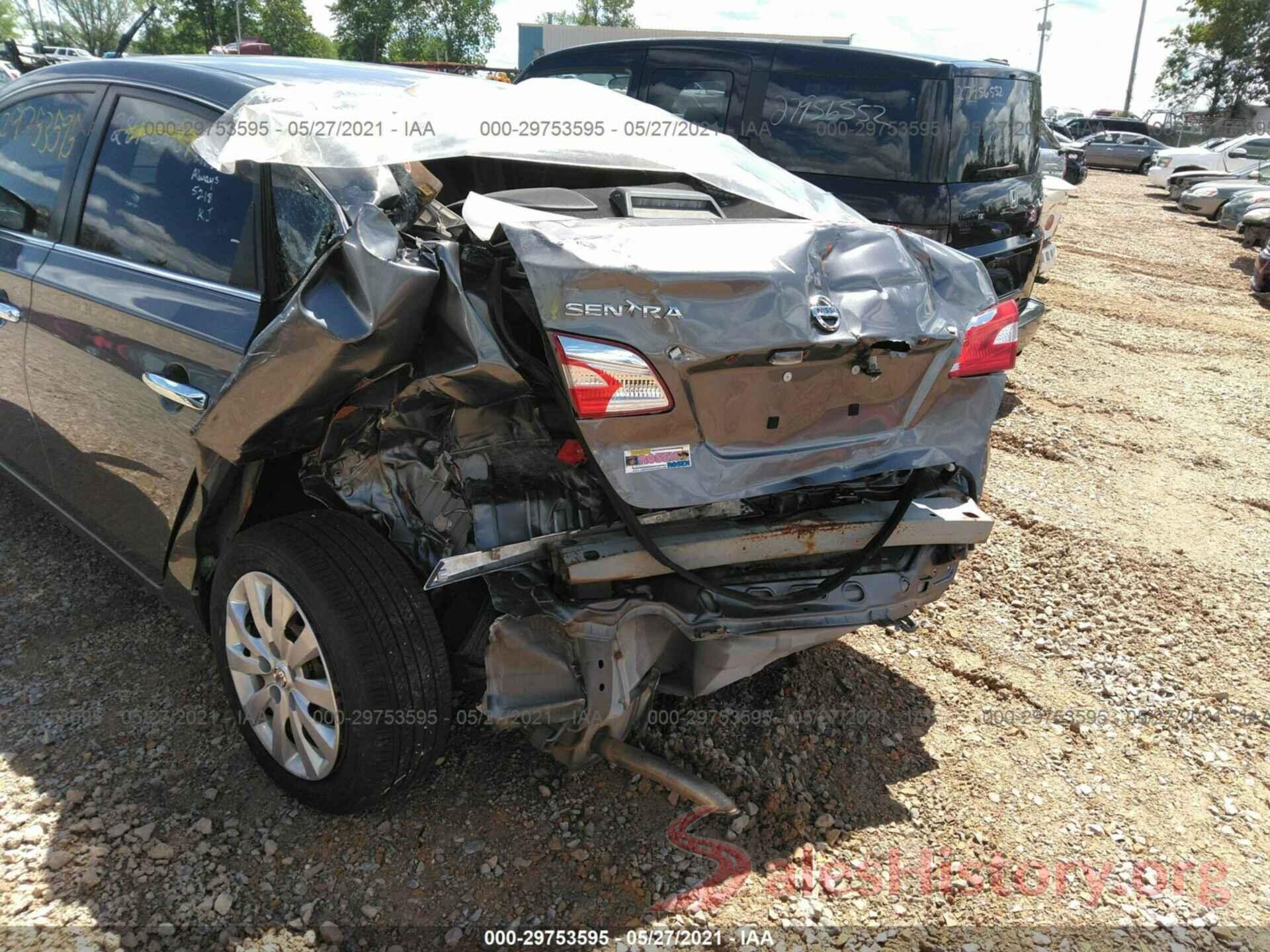 3N1AB7AP7GY229653 2016 NISSAN SENTRA