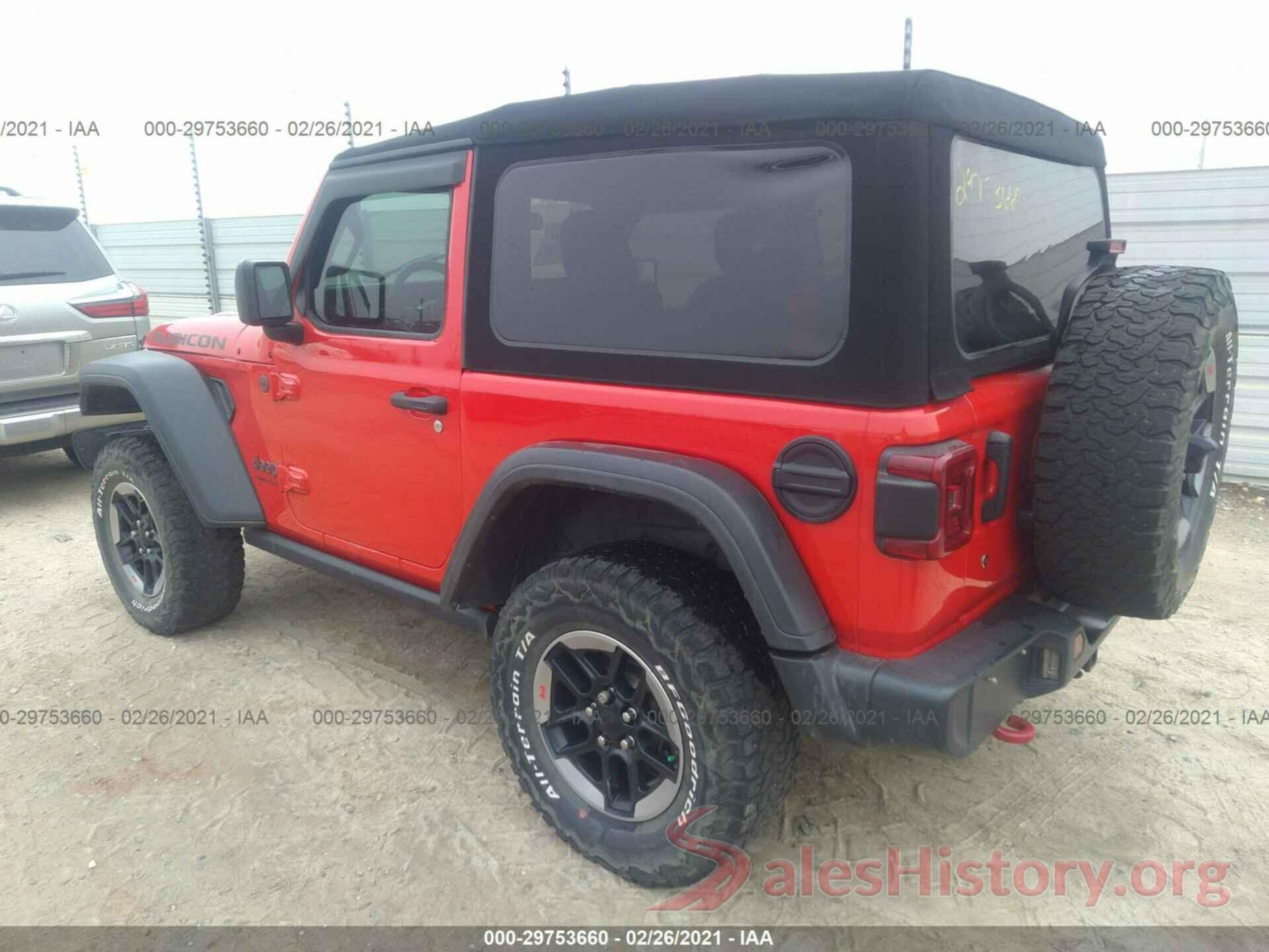 1C4HJXCG0KW604262 2019 JEEP WRANGLER