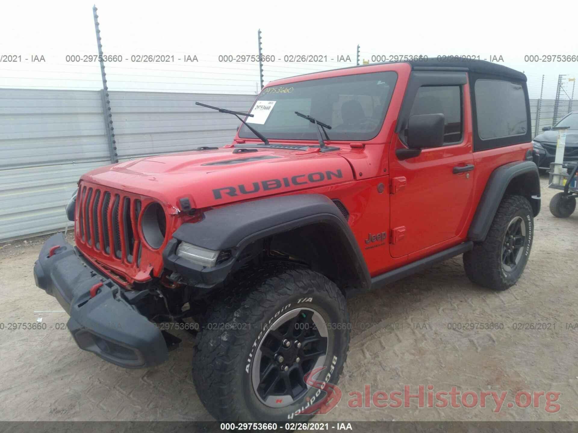 1C4HJXCG0KW604262 2019 JEEP WRANGLER