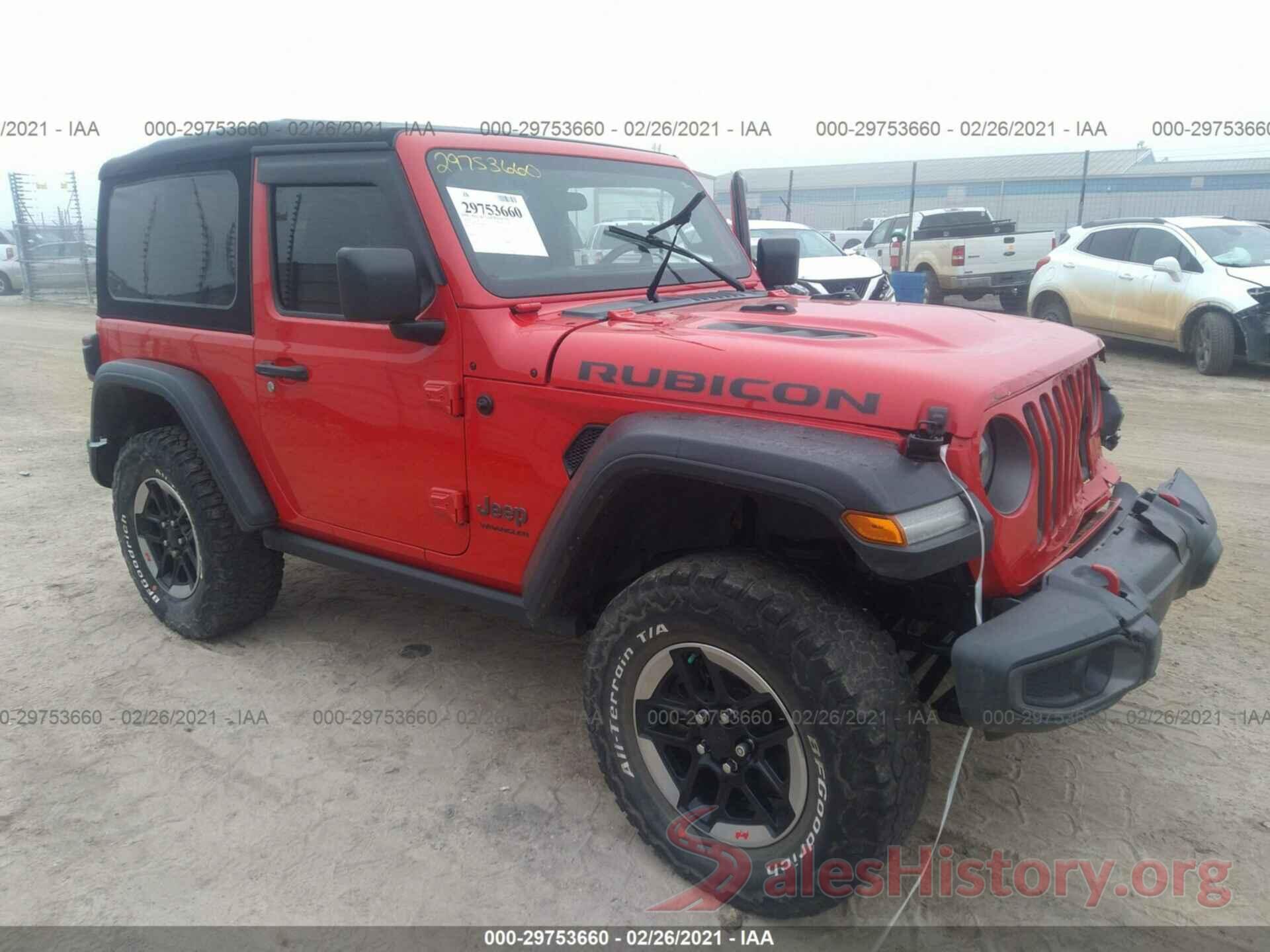 1C4HJXCG0KW604262 2019 JEEP WRANGLER