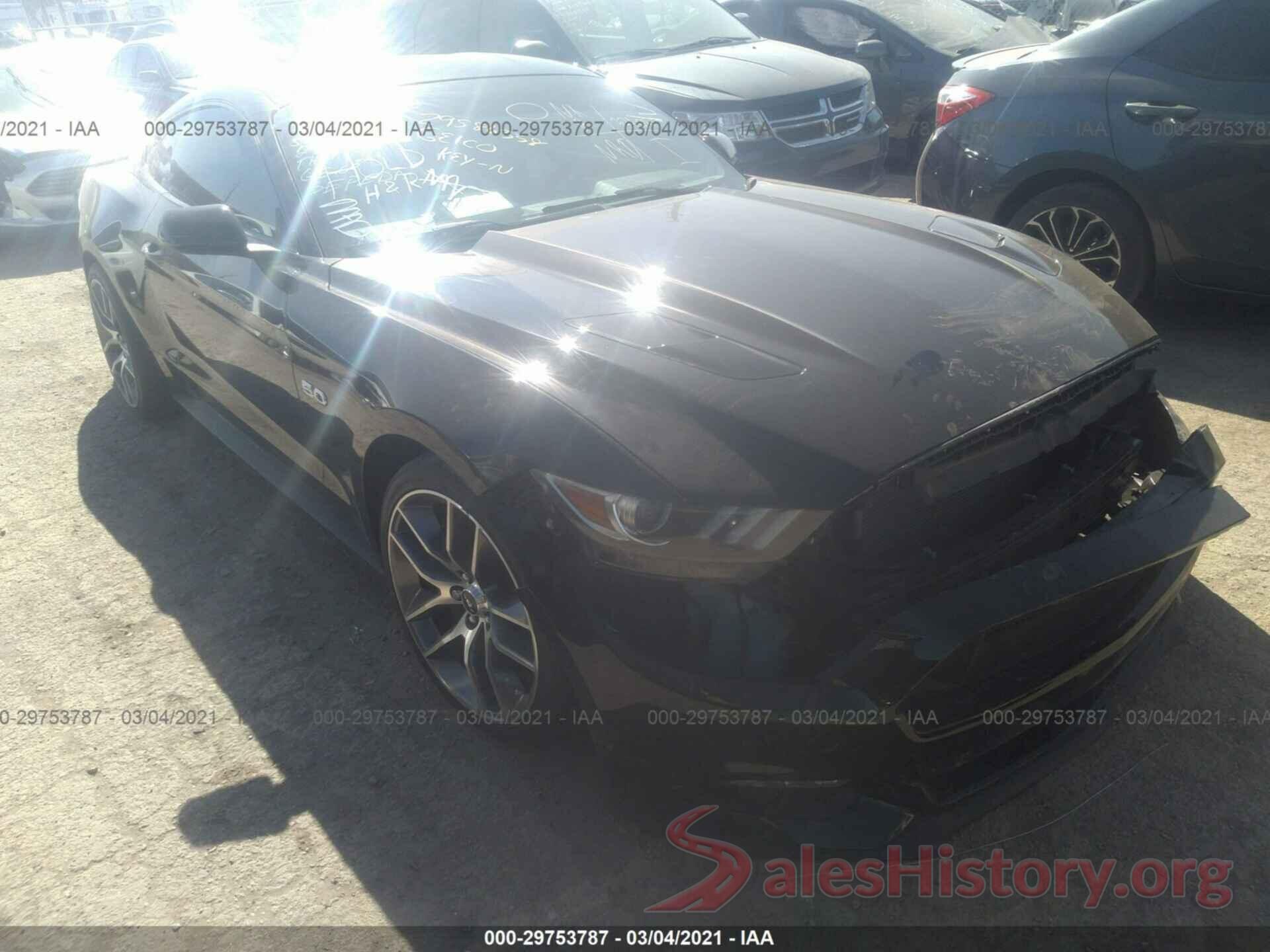 1FA6P8CF9G5237870 2016 FORD MUSTANG