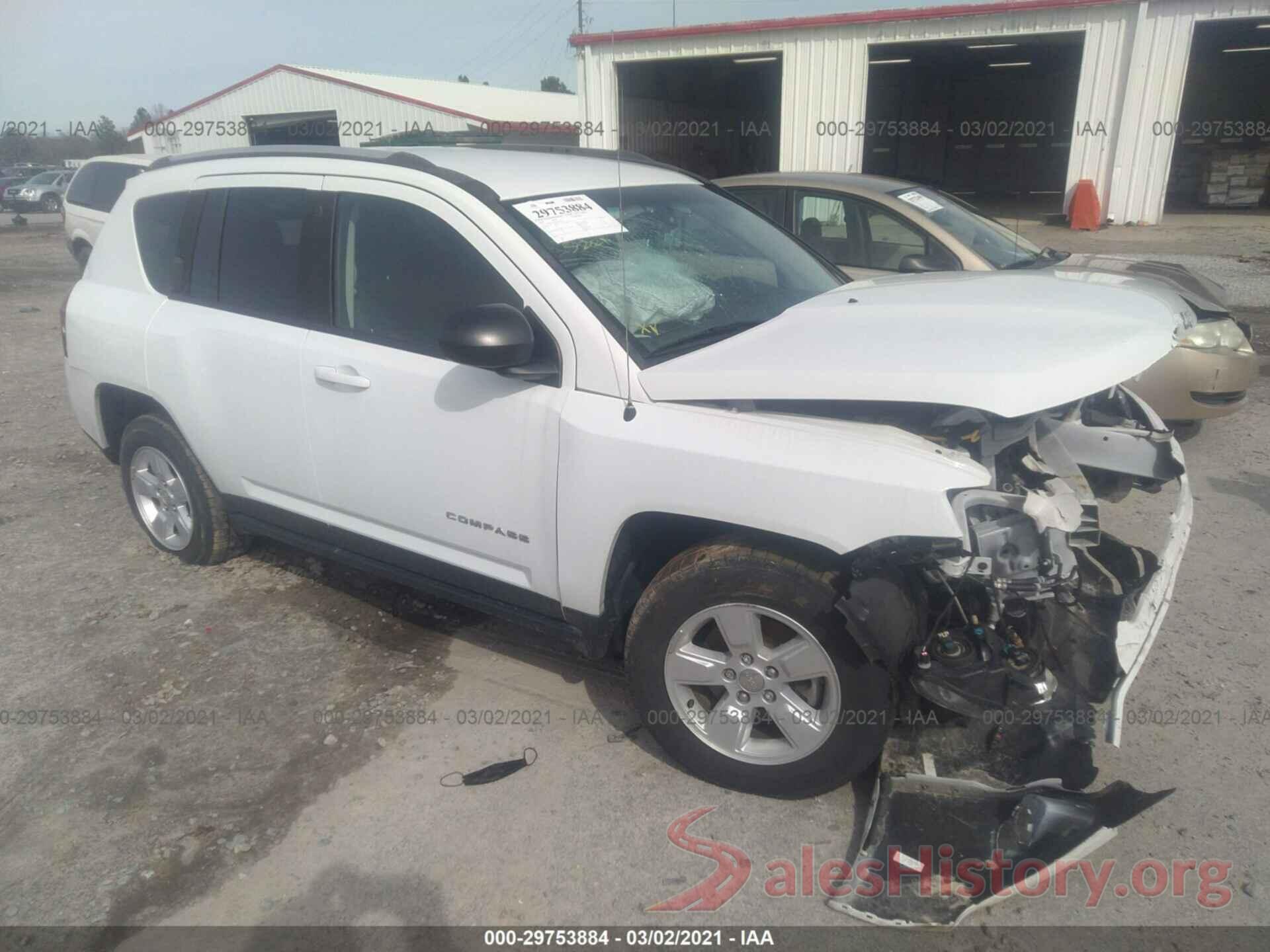 1C4NJCBA3GD763272 2016 JEEP COMPASS