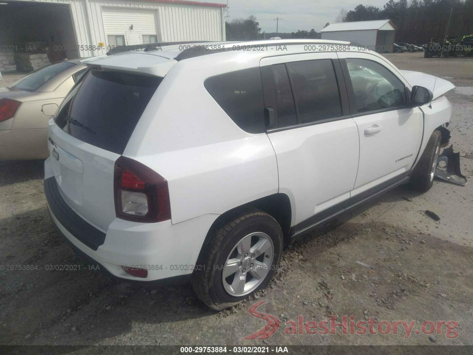 1C4NJCBA3GD763272 2016 JEEP COMPASS