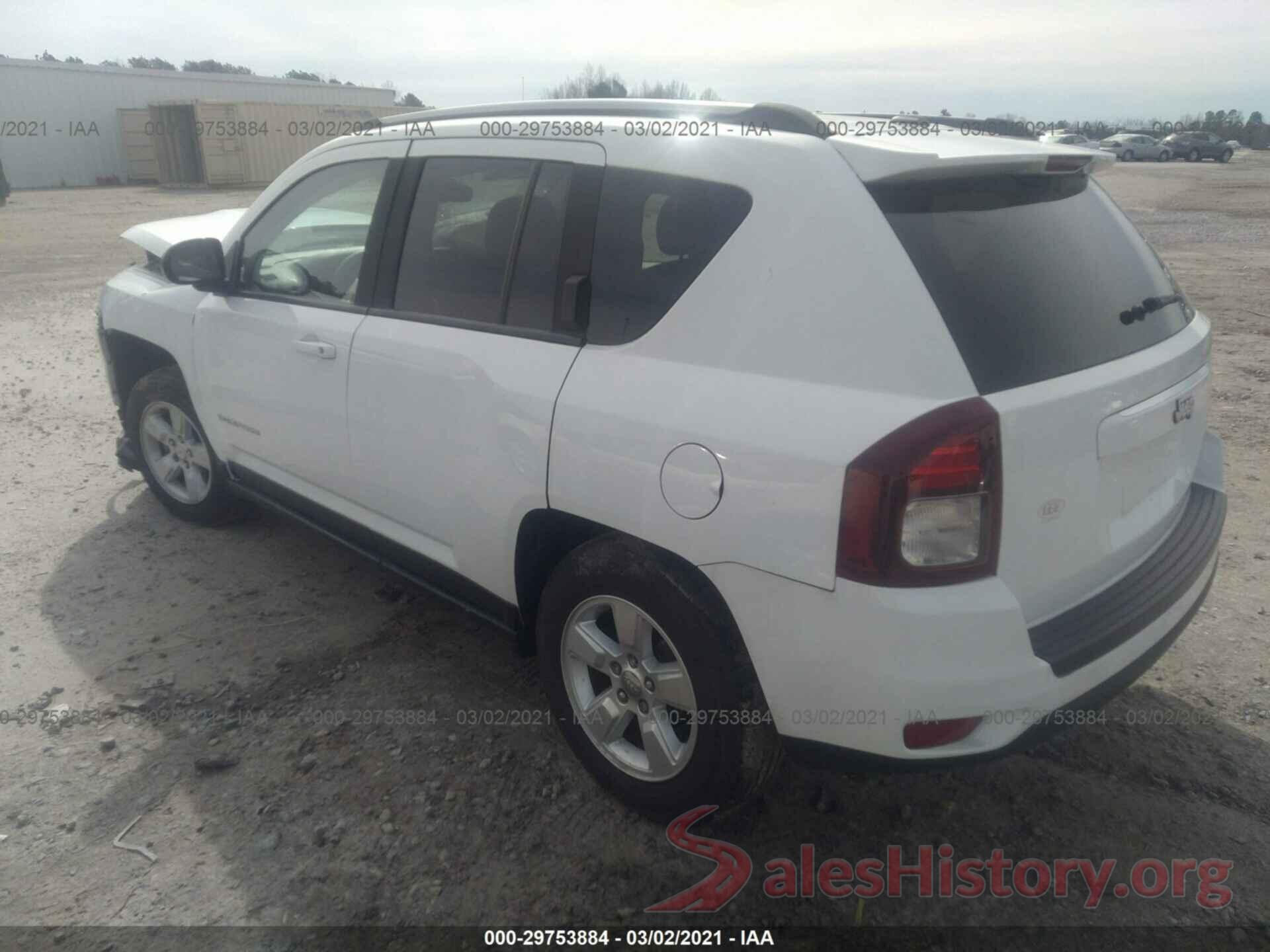 1C4NJCBA3GD763272 2016 JEEP COMPASS