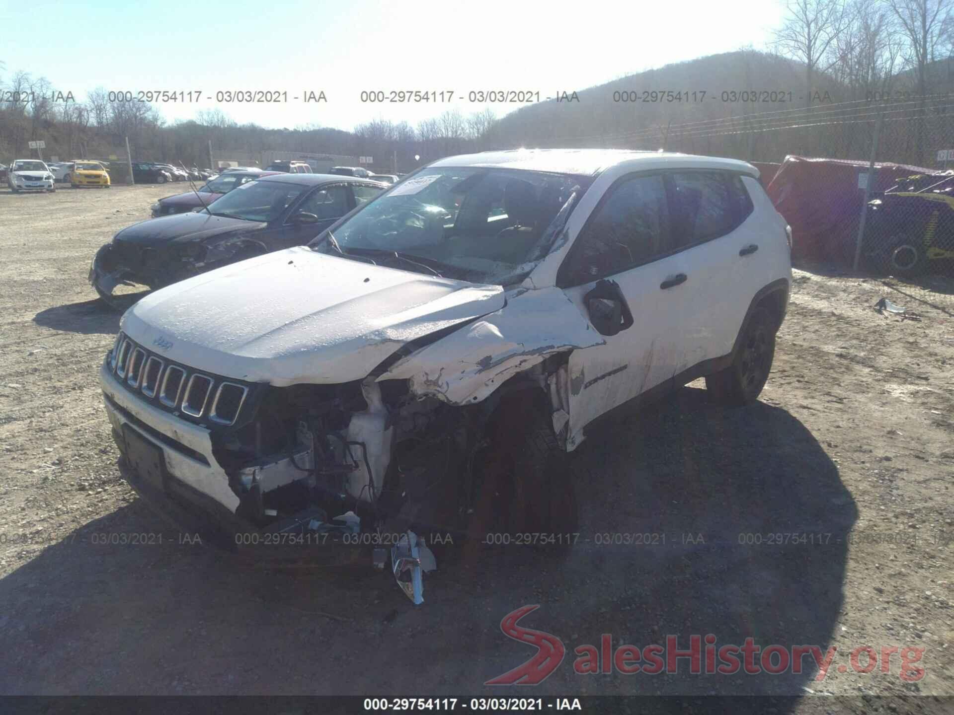 3C4NJDAB7KT600014 2019 JEEP COMPASS