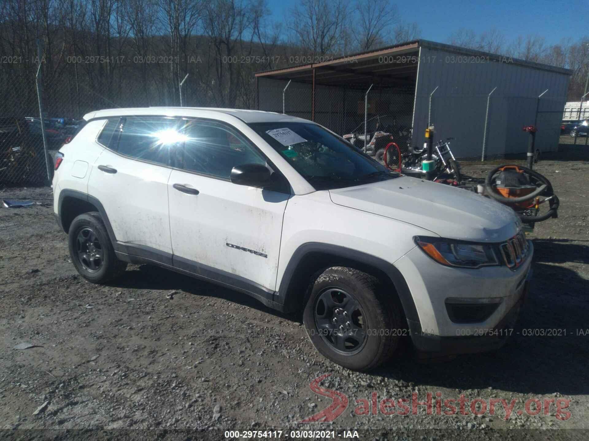 3C4NJDAB7KT600014 2019 JEEP COMPASS