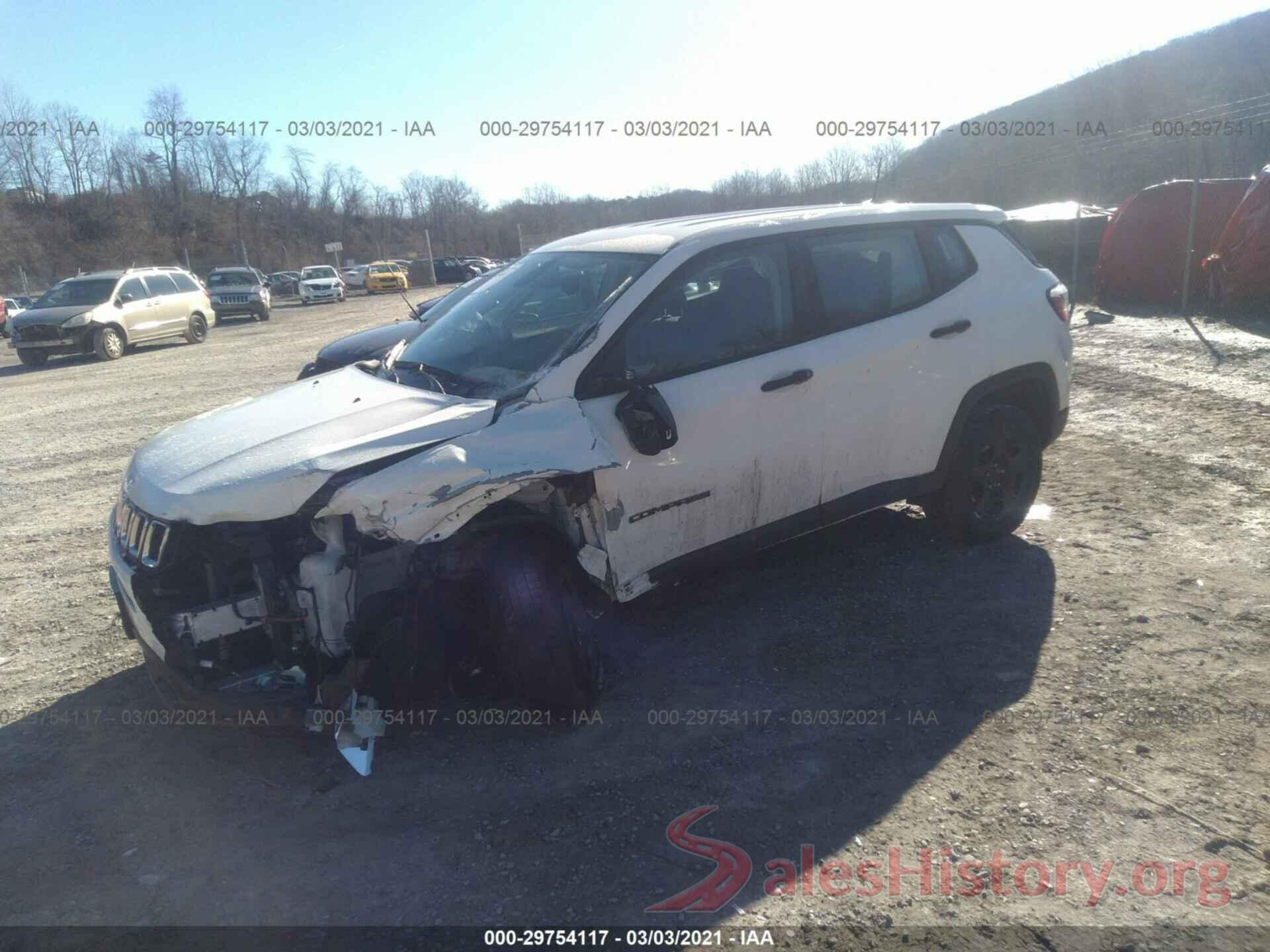 3C4NJDAB7KT600014 2019 JEEP COMPASS