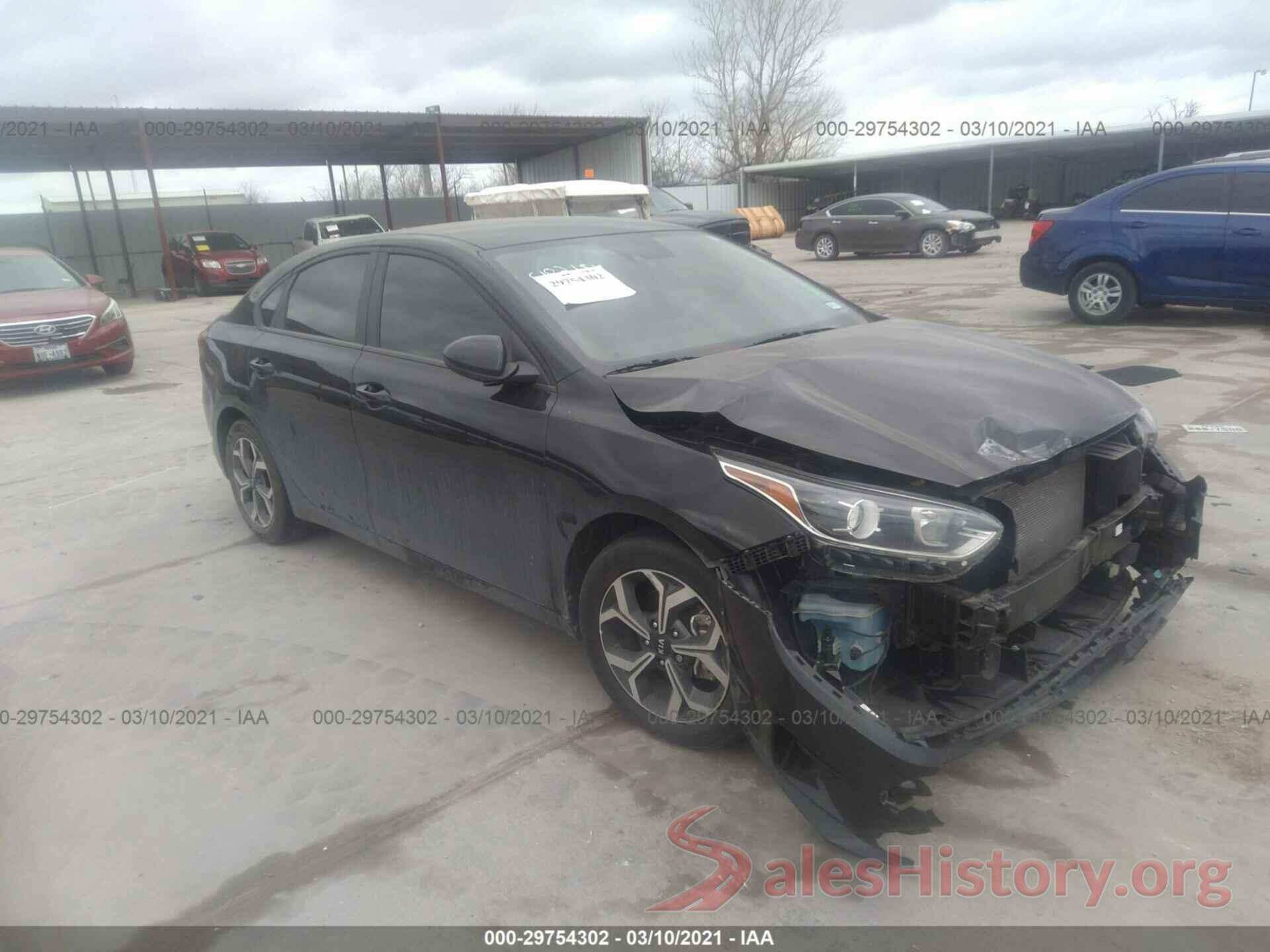 3KPF24ADXKE083721 2019 KIA FORTE