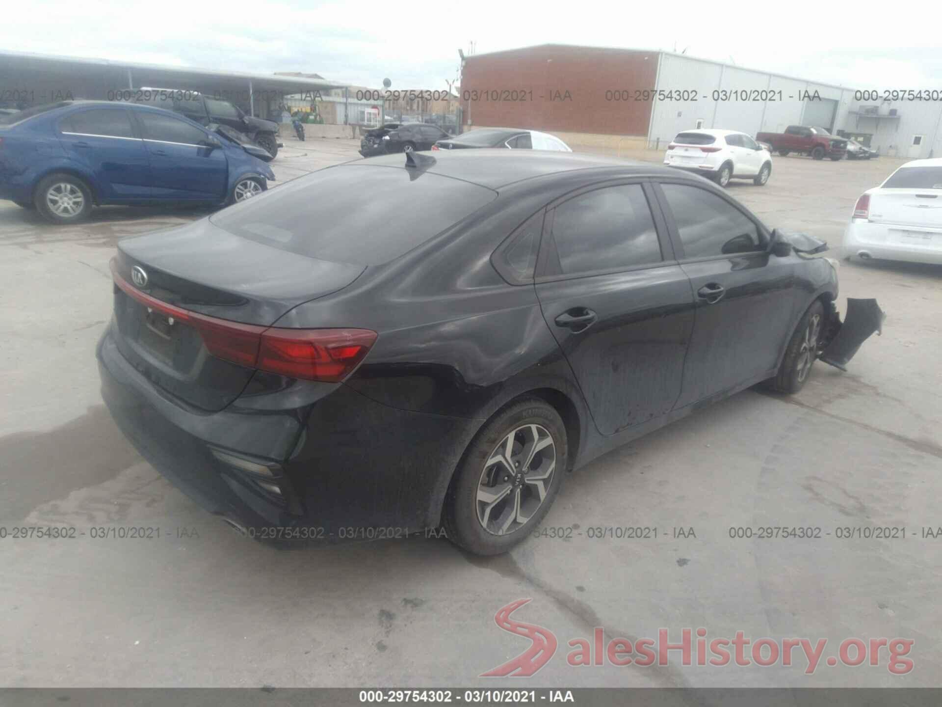 3KPF24ADXKE083721 2019 KIA FORTE