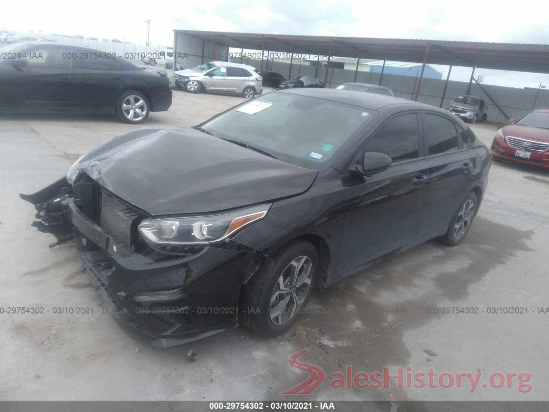 3KPF24ADXKE083721 2019 KIA FORTE