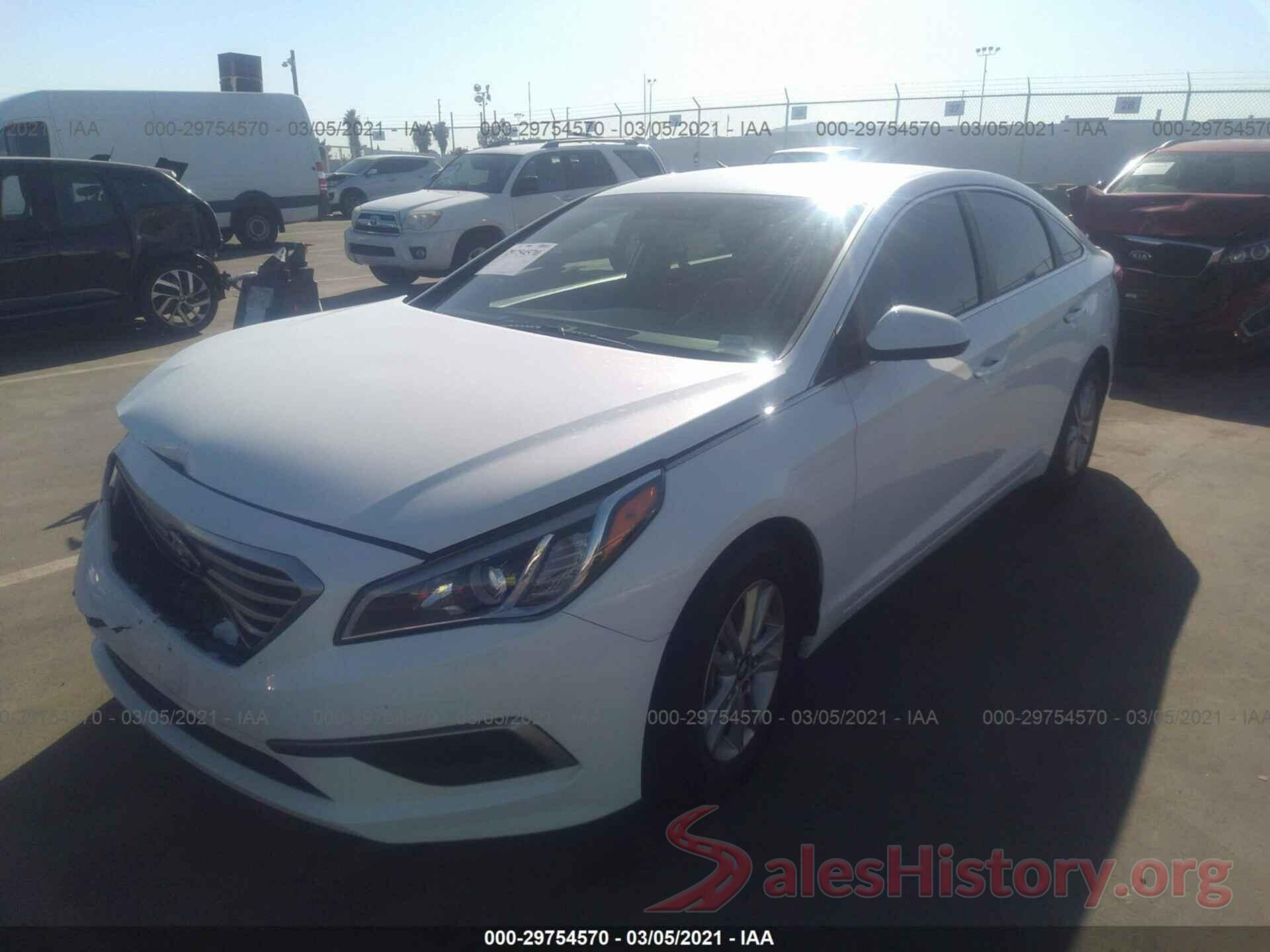 5NPE24AF7GH408115 2016 HYUNDAI SONATA