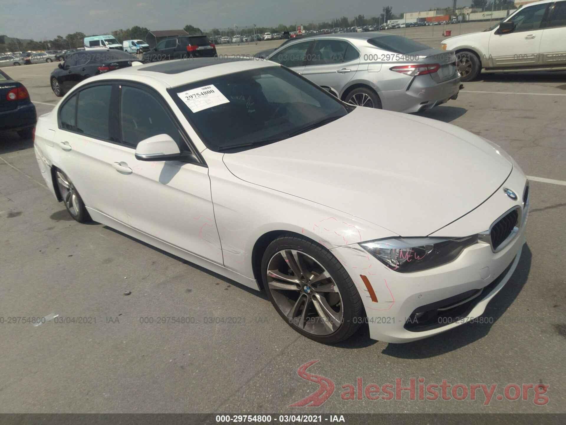 WBA8E9G5XGNU28789 2016 BMW 3 SERIES