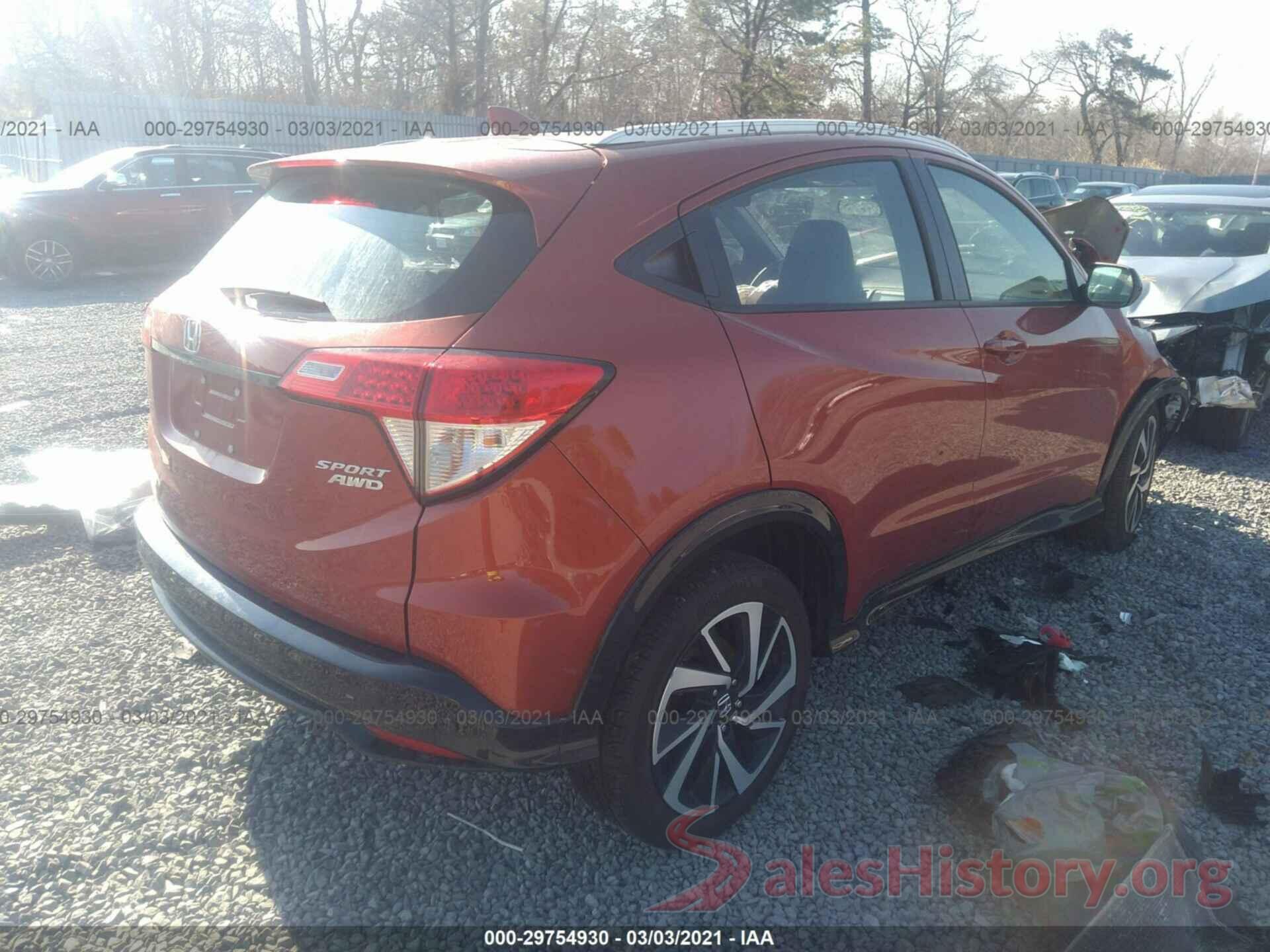 3CZRU6H19KG706274 2019 HONDA HR-V