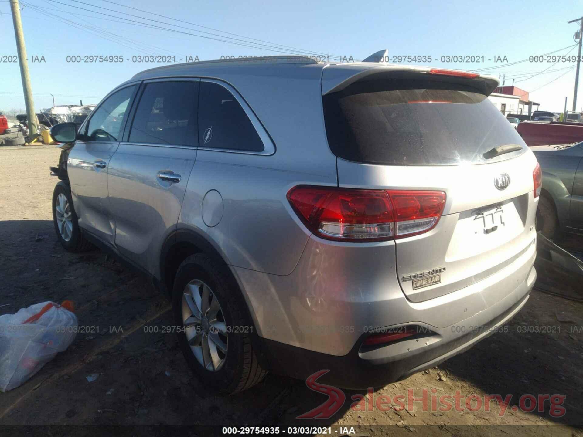 5XYPG4A37GG150086 2016 KIA SORENTO