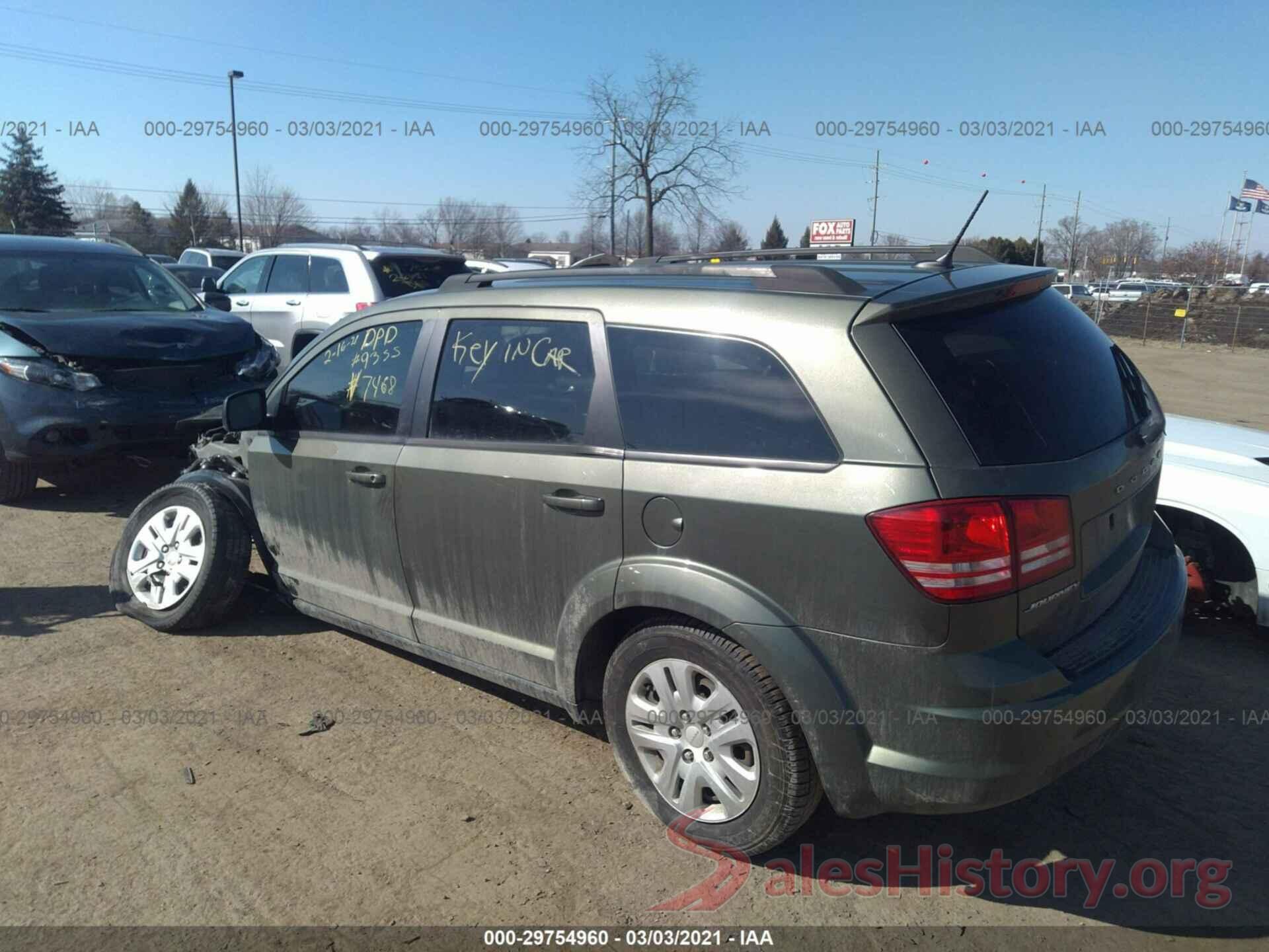 3C4PDCAB6HT617468 2017 DODGE JOURNEY