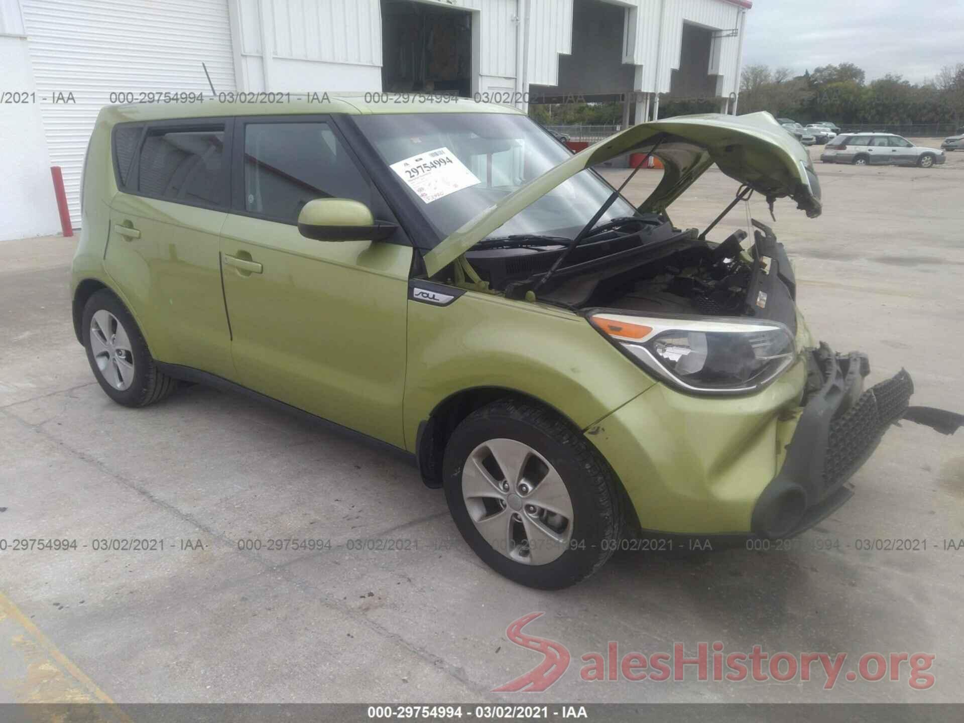 KNDJN2A23G7826912 2016 KIA SOUL