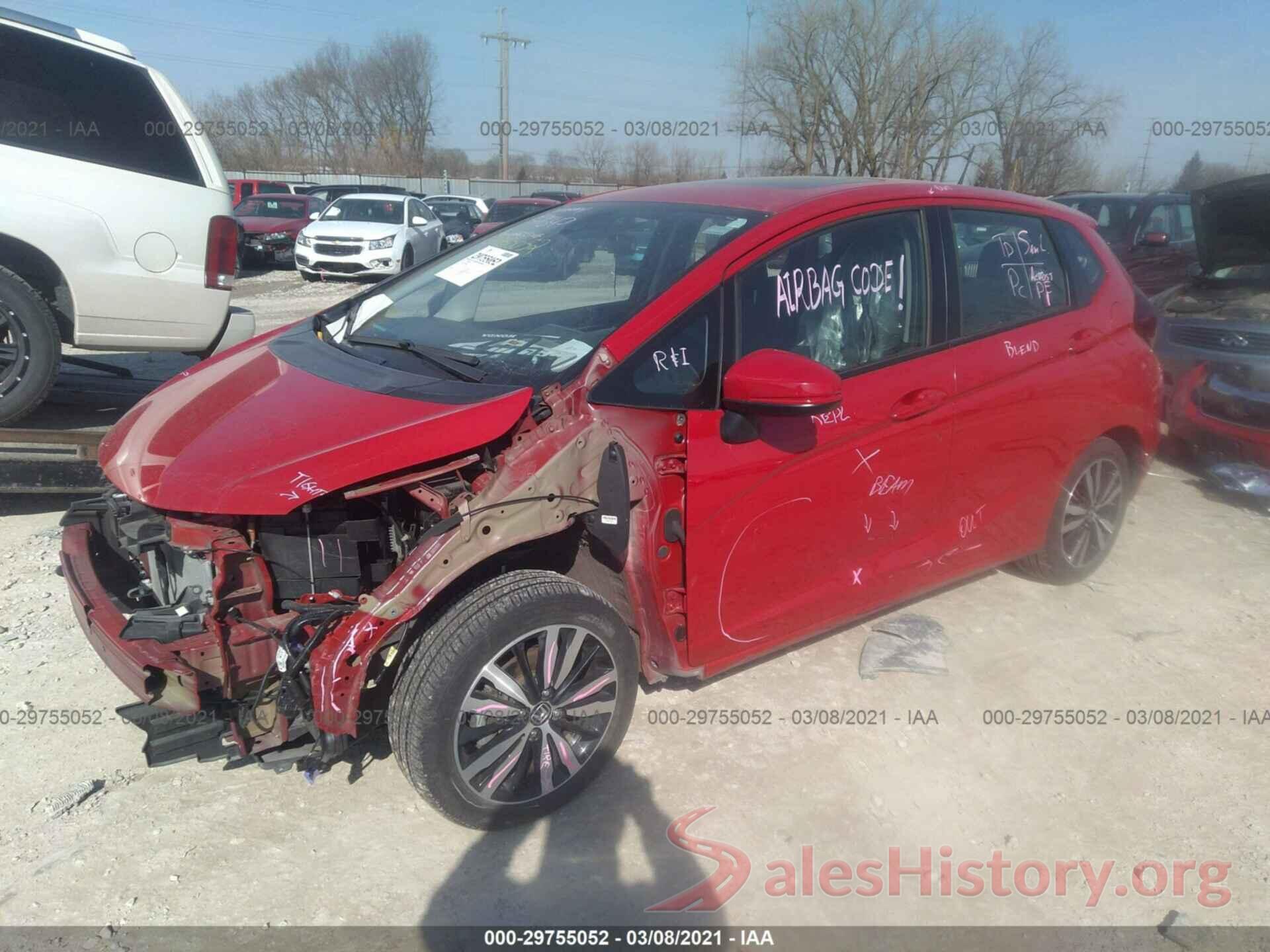 3HGGK5H86JM724615 2018 HONDA FIT