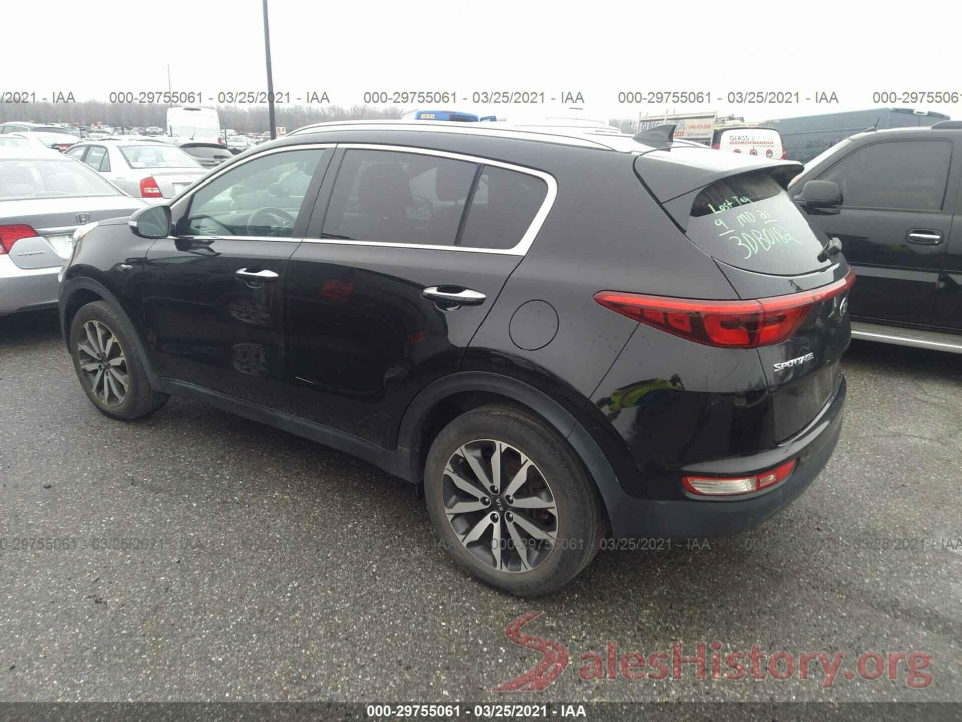 KNDPNCAC4H7229486 2017 KIA SPORTAGE