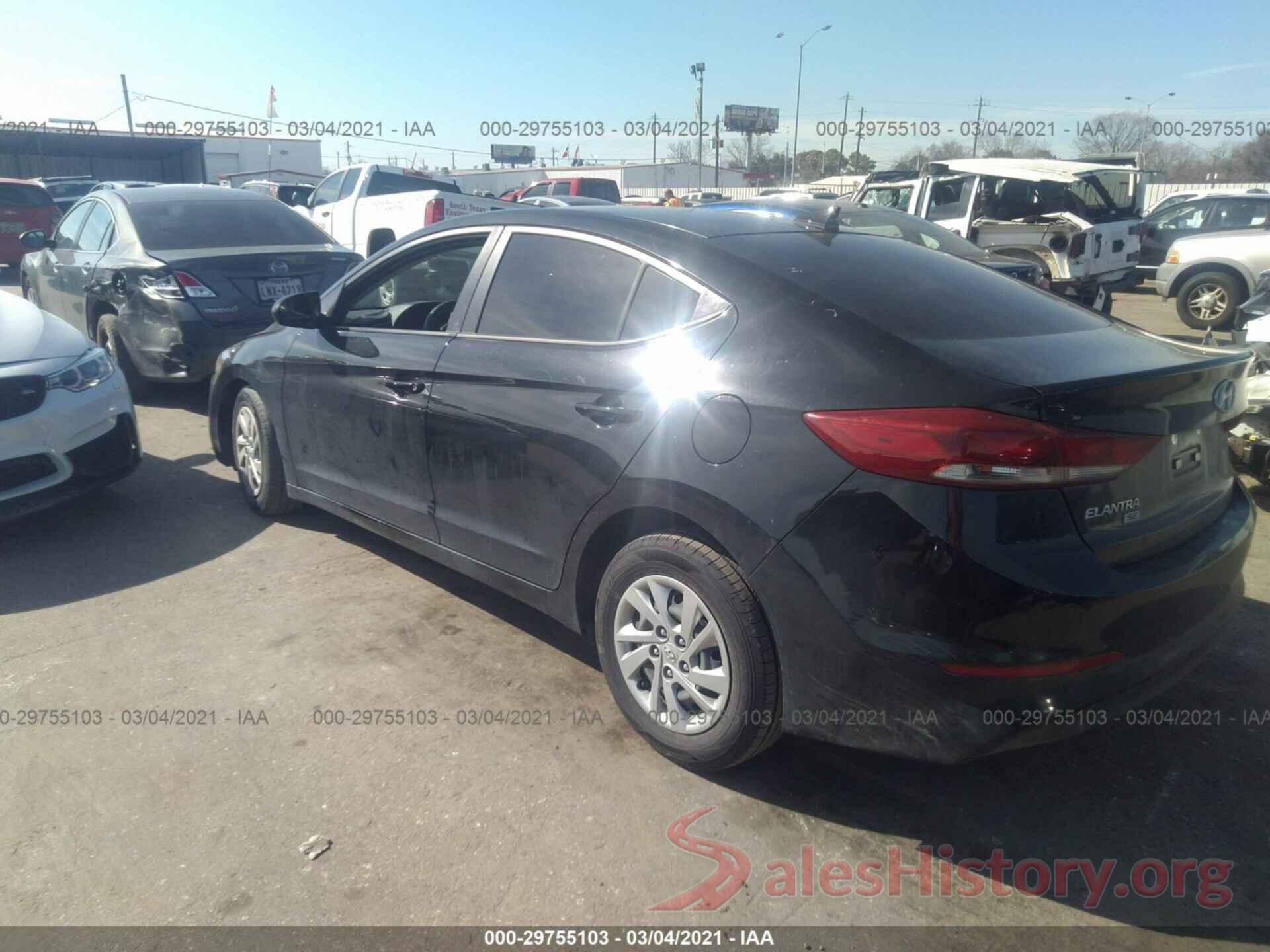 KMHD74LF6HU407244 2017 HYUNDAI ELANTRA