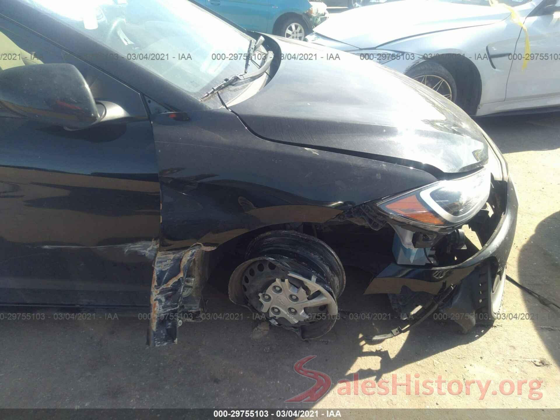 KMHD74LF6HU407244 2017 HYUNDAI ELANTRA