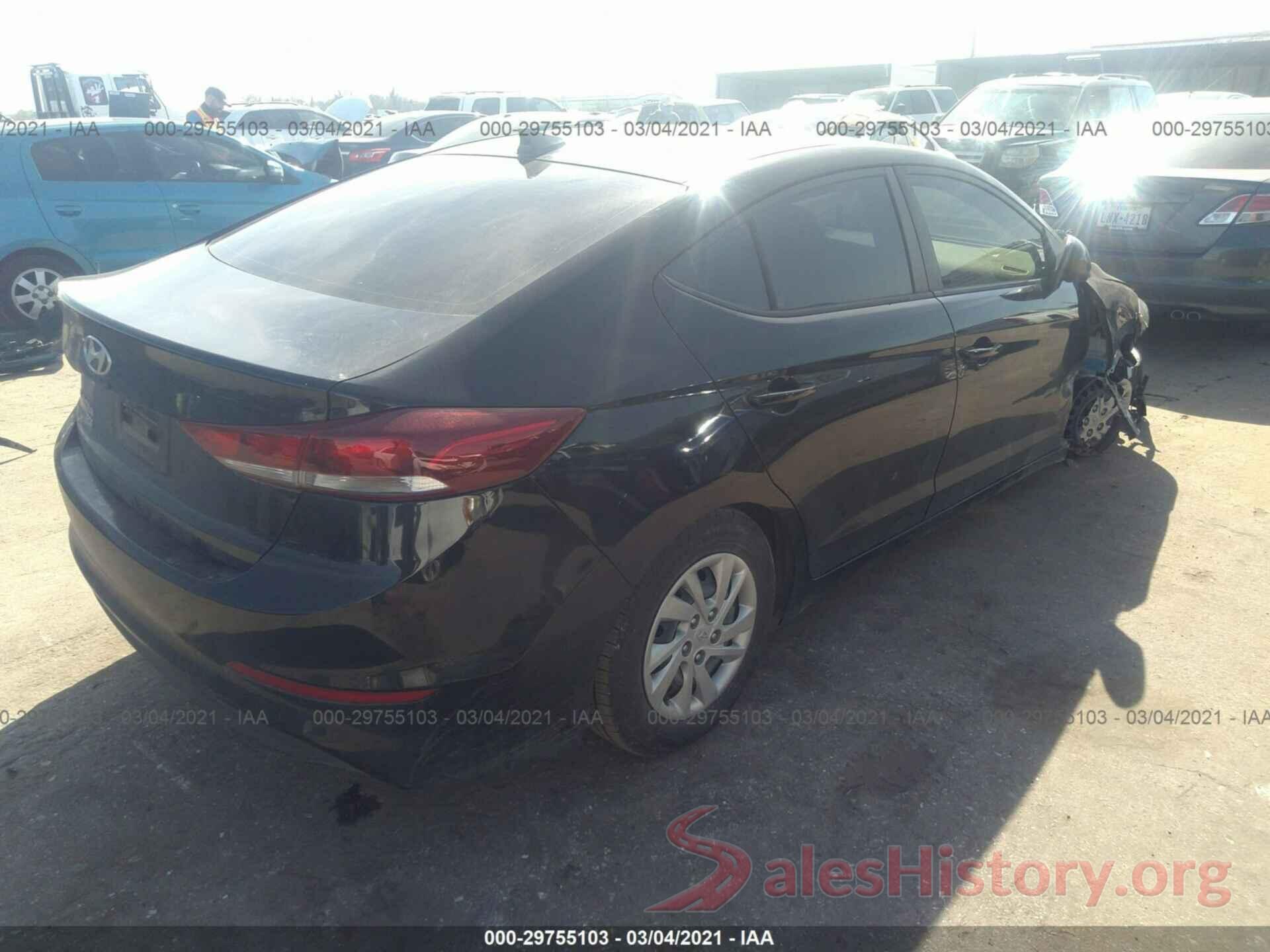 KMHD74LF6HU407244 2017 HYUNDAI ELANTRA