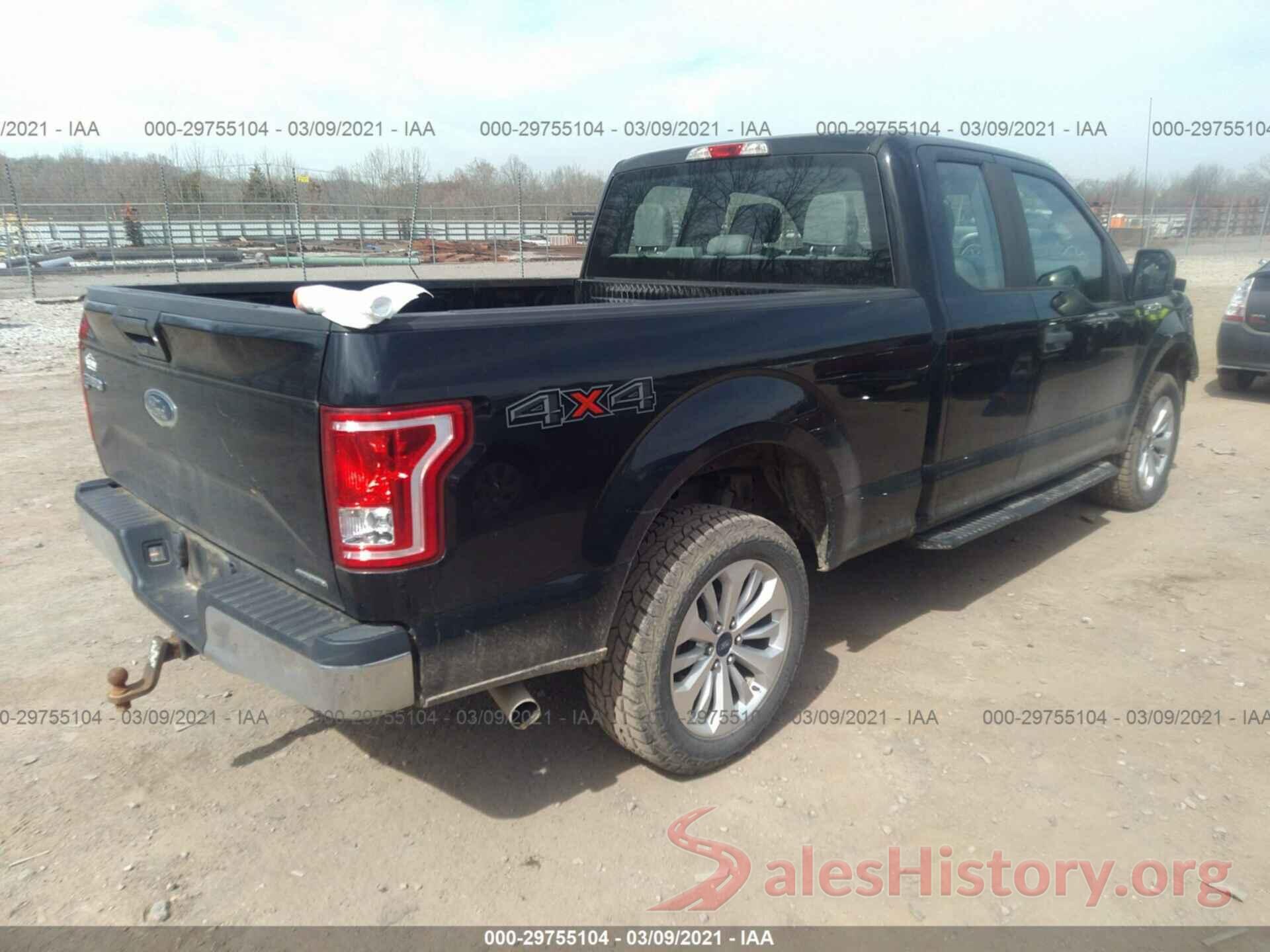 1FTFX1EF0GKF43565 2016 FORD F-150