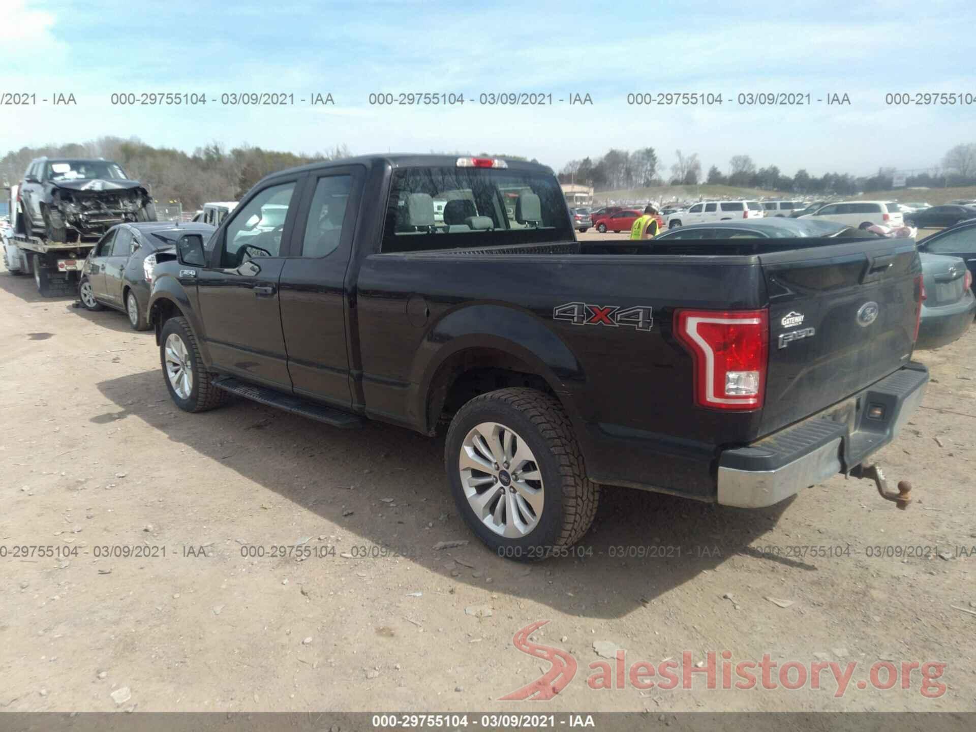 1FTFX1EF0GKF43565 2016 FORD F-150