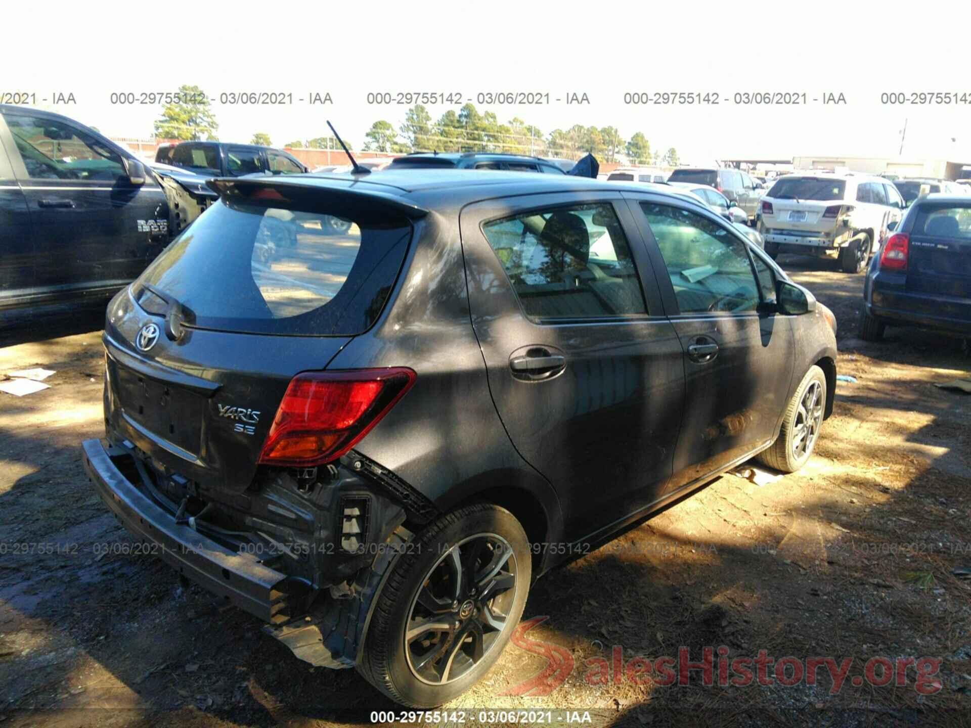 VNKKTUD36GA071050 2016 TOYOTA YARIS