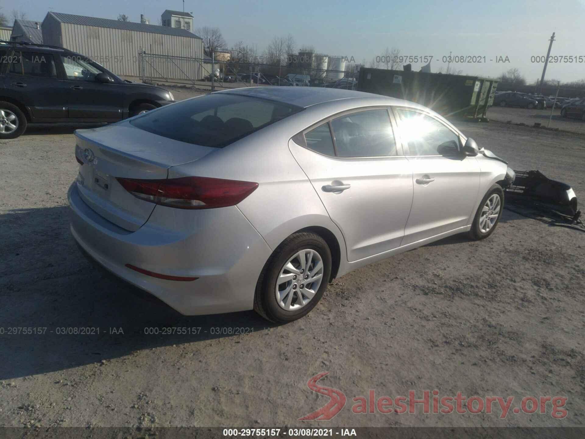 5NPD74LF8JH265712 2018 HYUNDAI ELANTRA