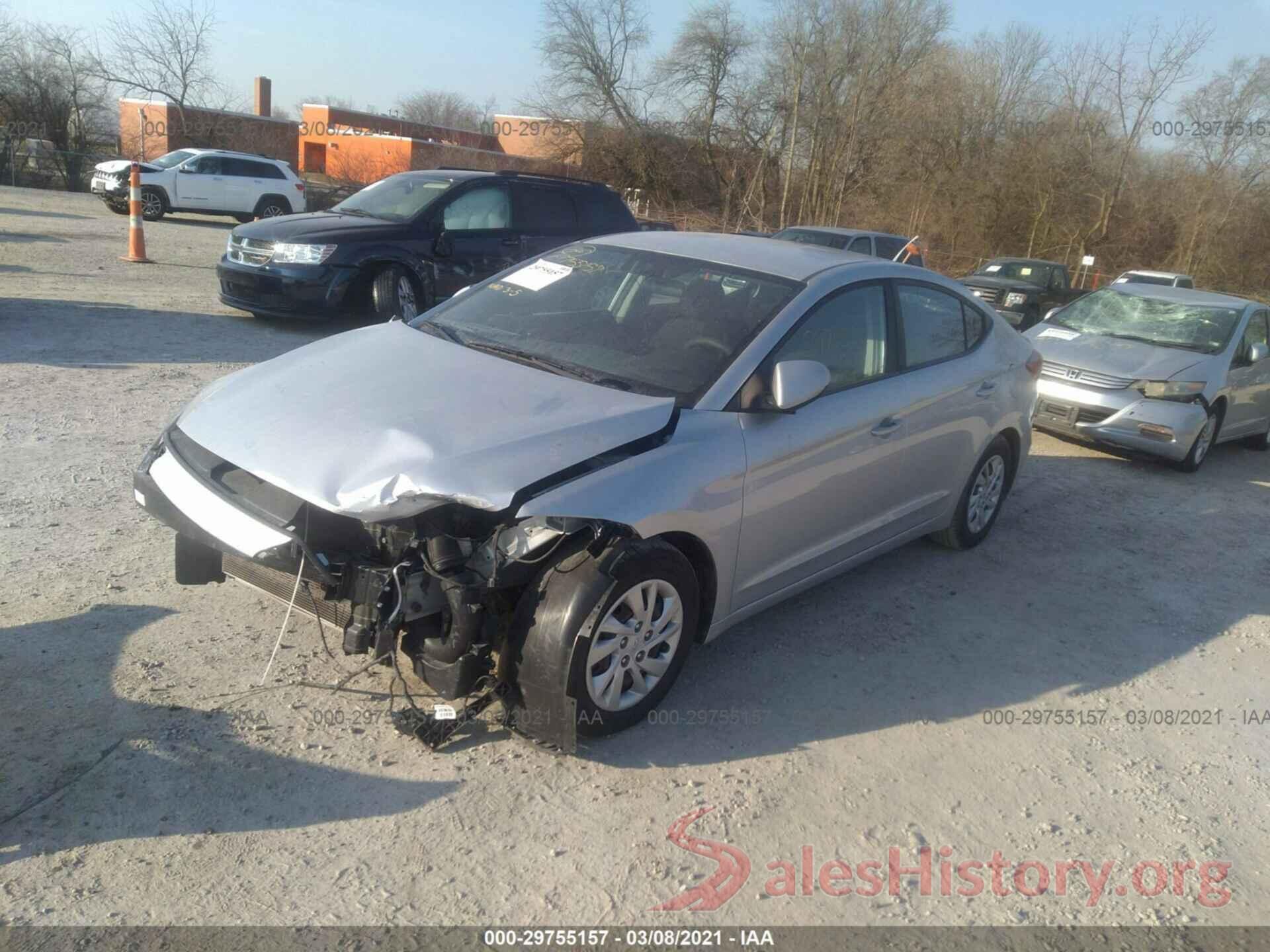 5NPD74LF8JH265712 2018 HYUNDAI ELANTRA